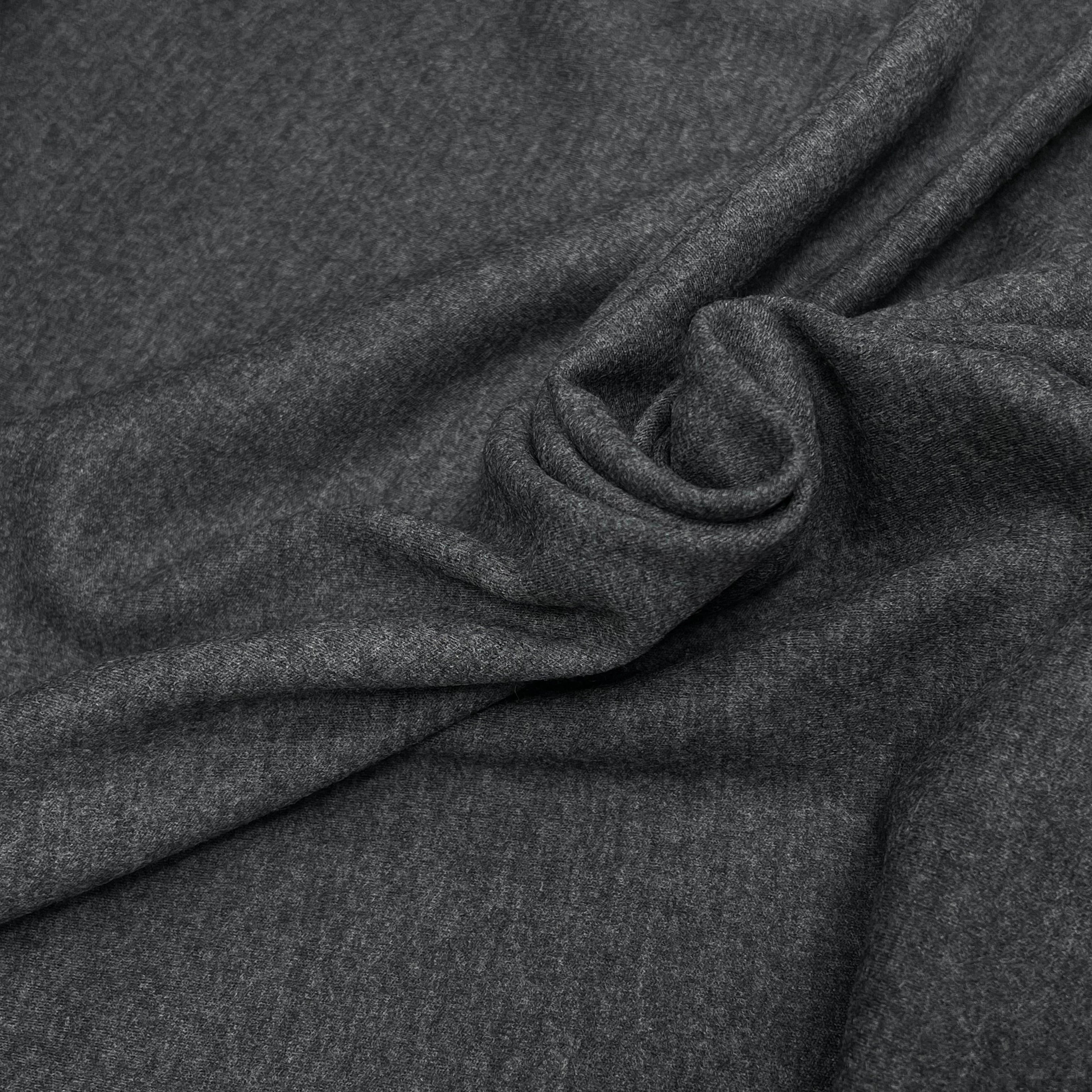 JERSEY DE LAINE LOURD STRETCH GRIS 100% LAINE - My Little Coupon