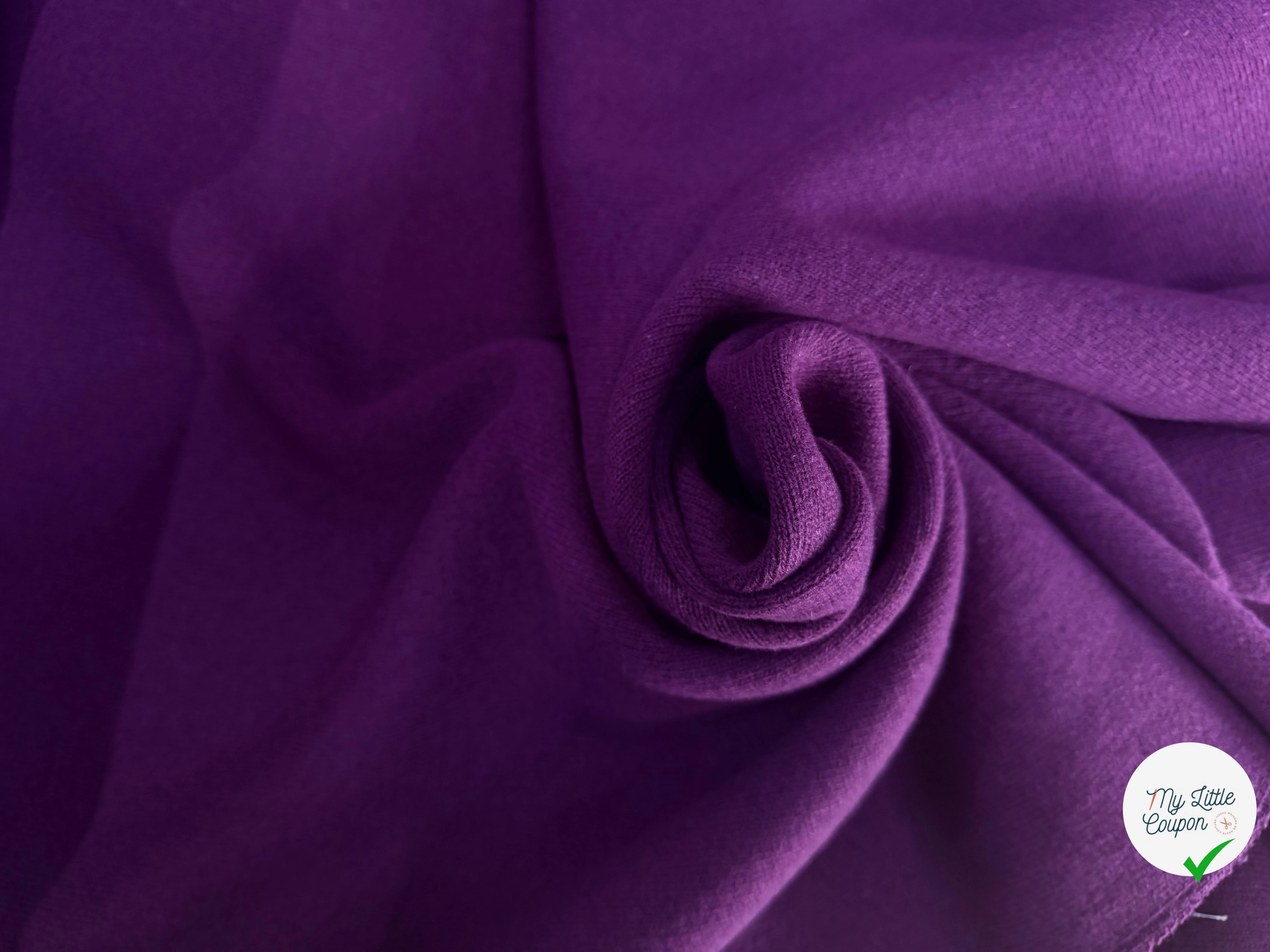 JERSEY DE LAINE VIOLET ITALIA - My Little Coupon