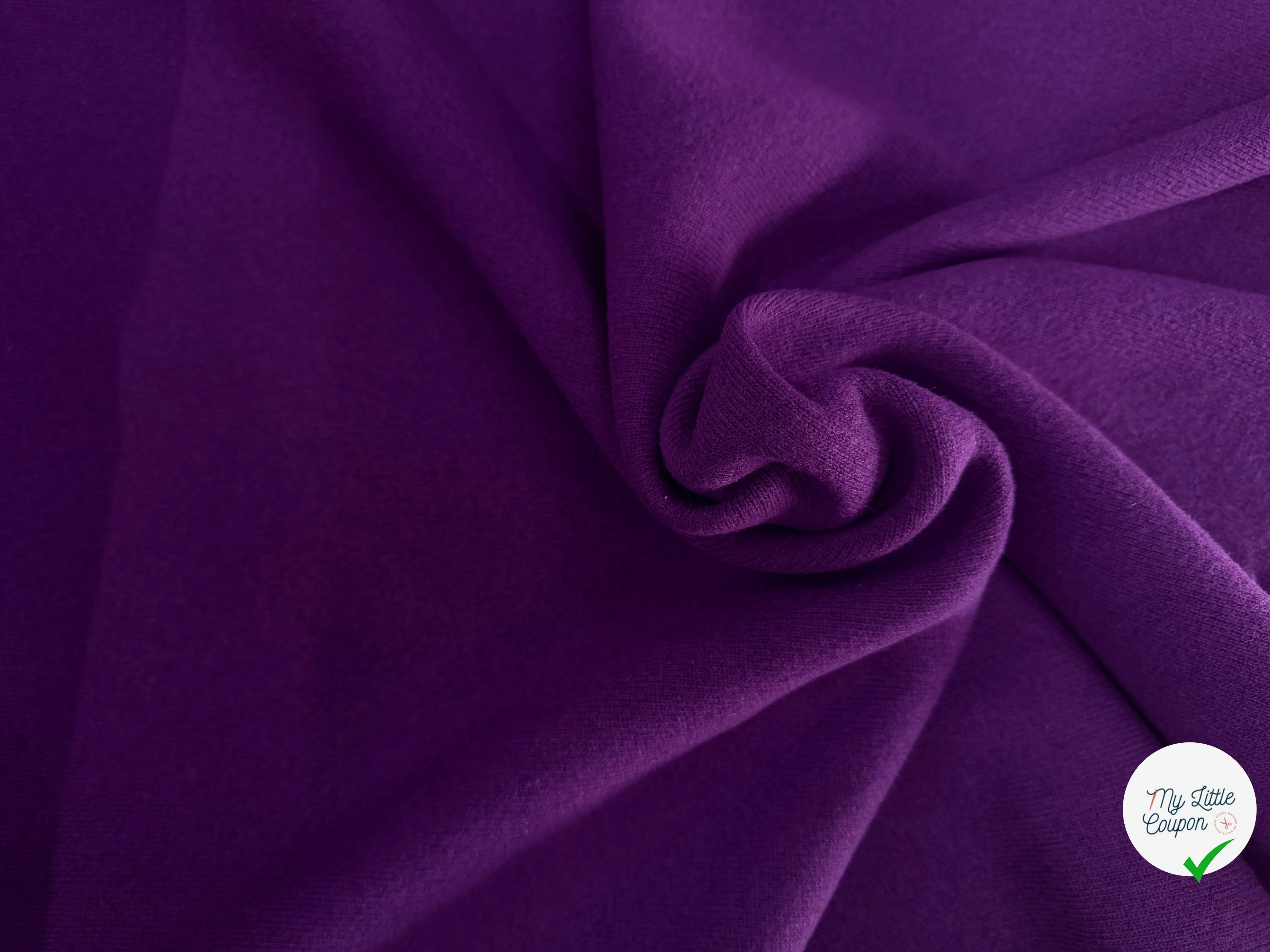 JERSEY DE LAINE VIOLET ITALIA - My Little Coupon