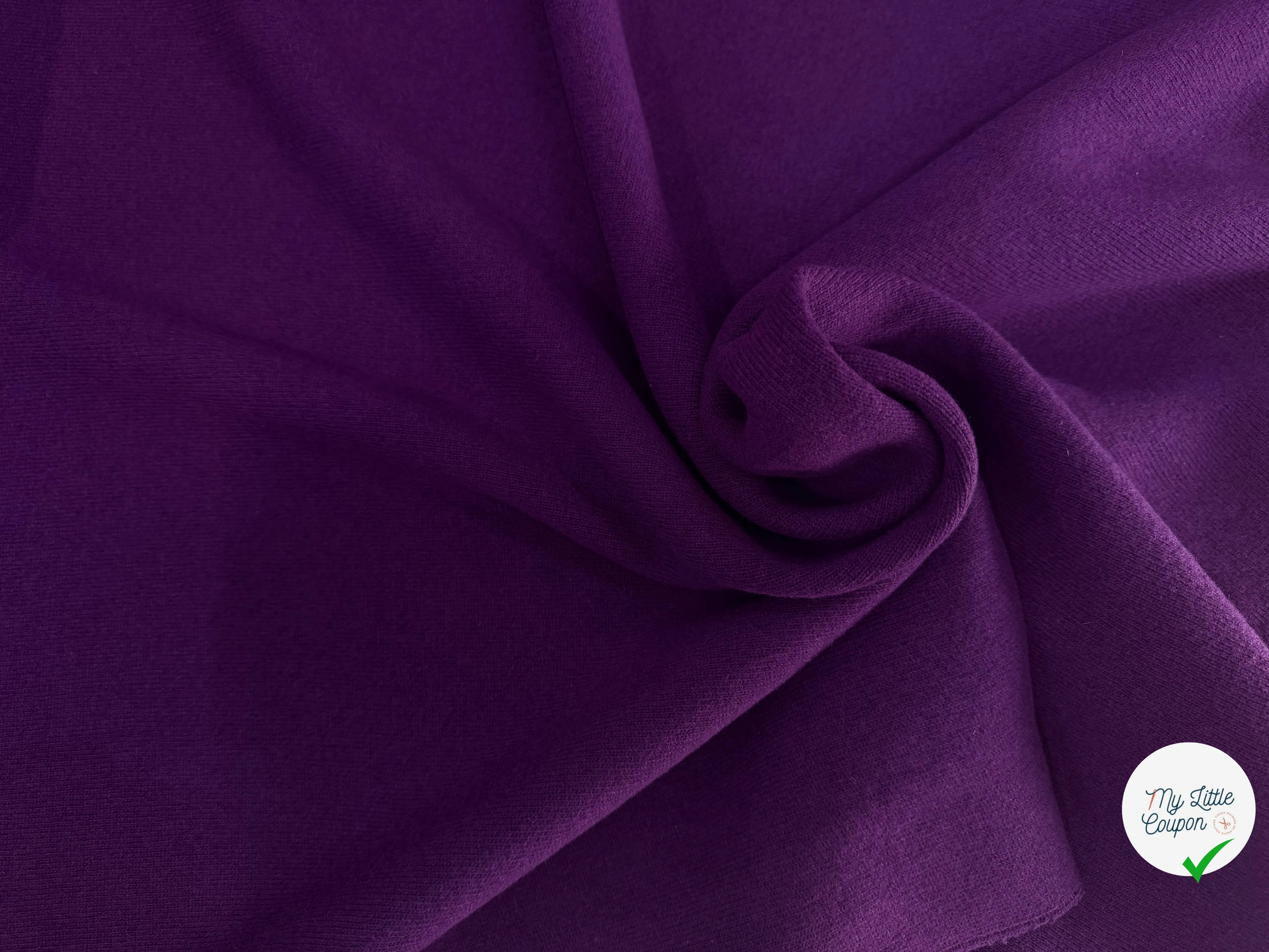 JERSEY DE LAINE VIOLET ITALIA - My Little Coupon
