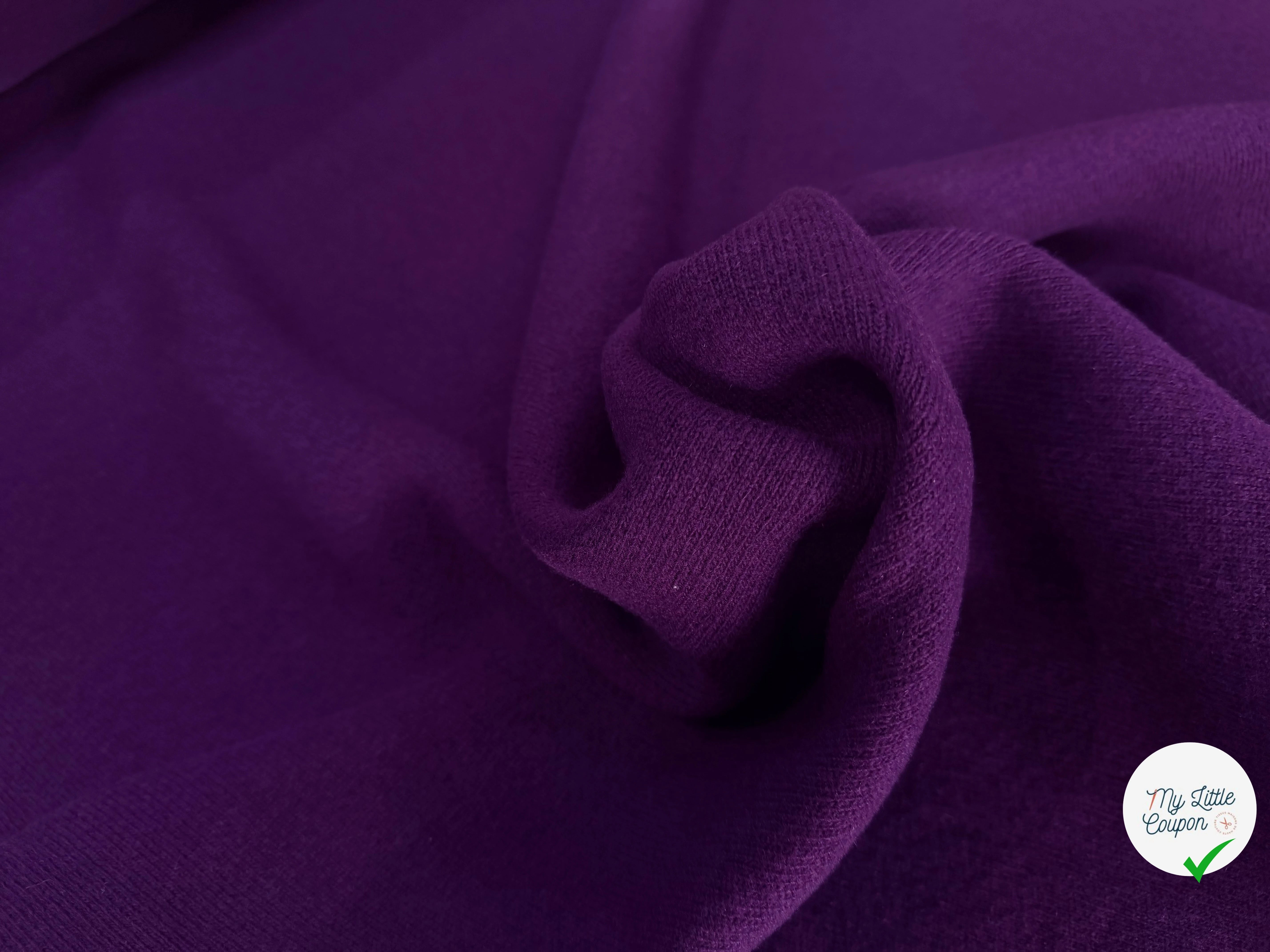 JERSEY DE LAINE VIOLET ITALIA - My Little Coupon