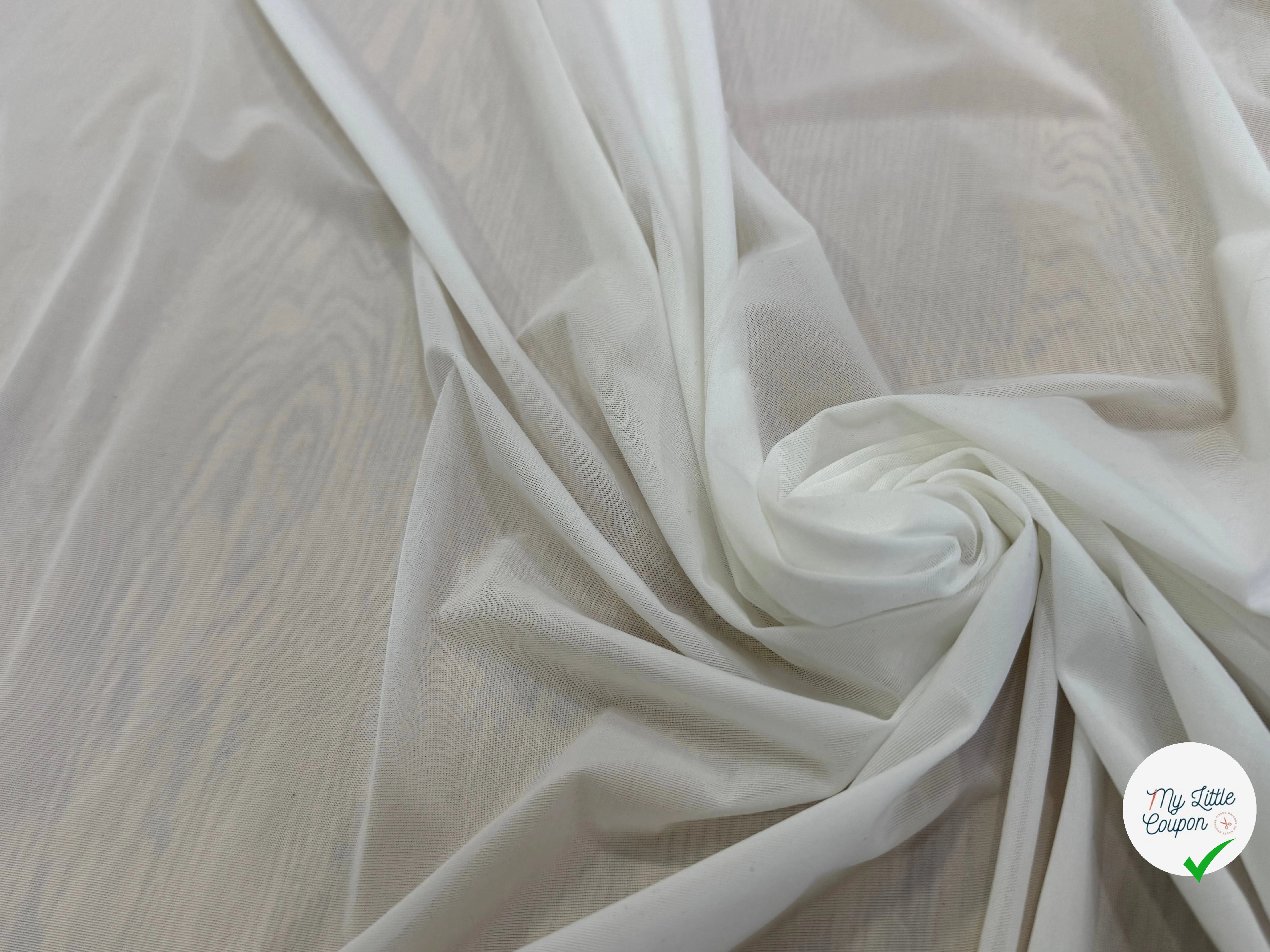 JERSEY FIN ULTRA STRETCH BLANC CASSÉ - My Little Coupon