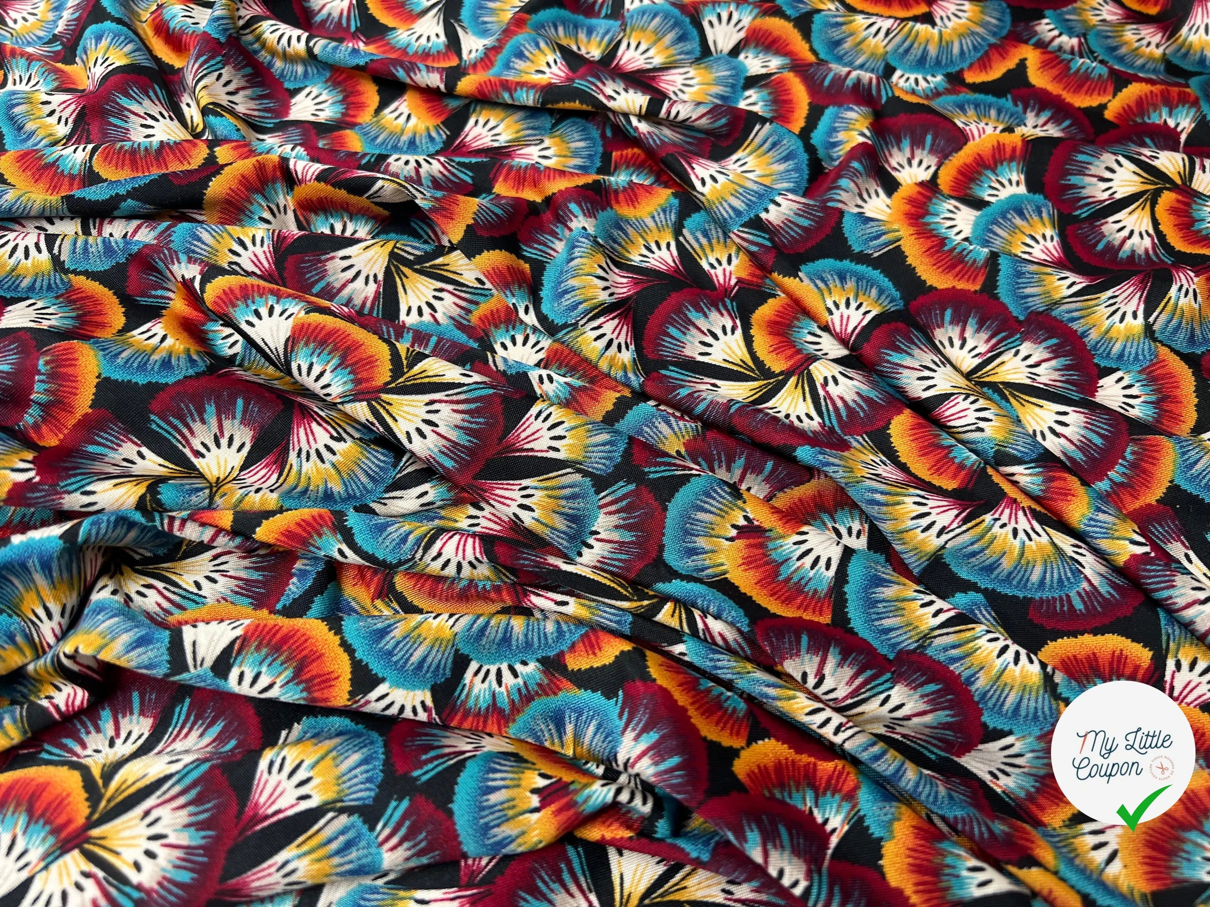 JERSEY IMPRIMÉ FEATHER - My Little Coupon - tissu - coudre
