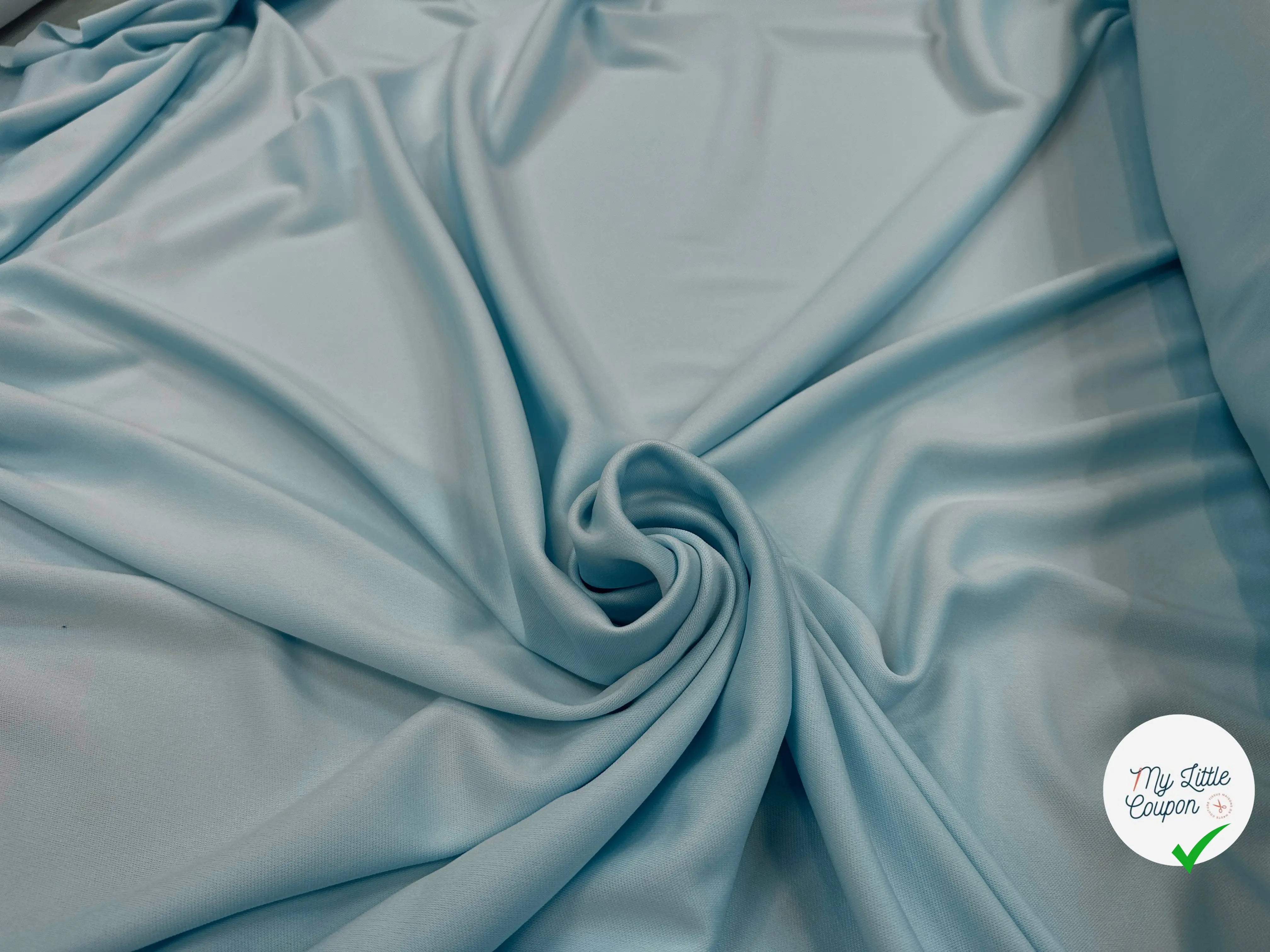 JERSEY INTERLOCK BLEU CIEL - My Little Coupon