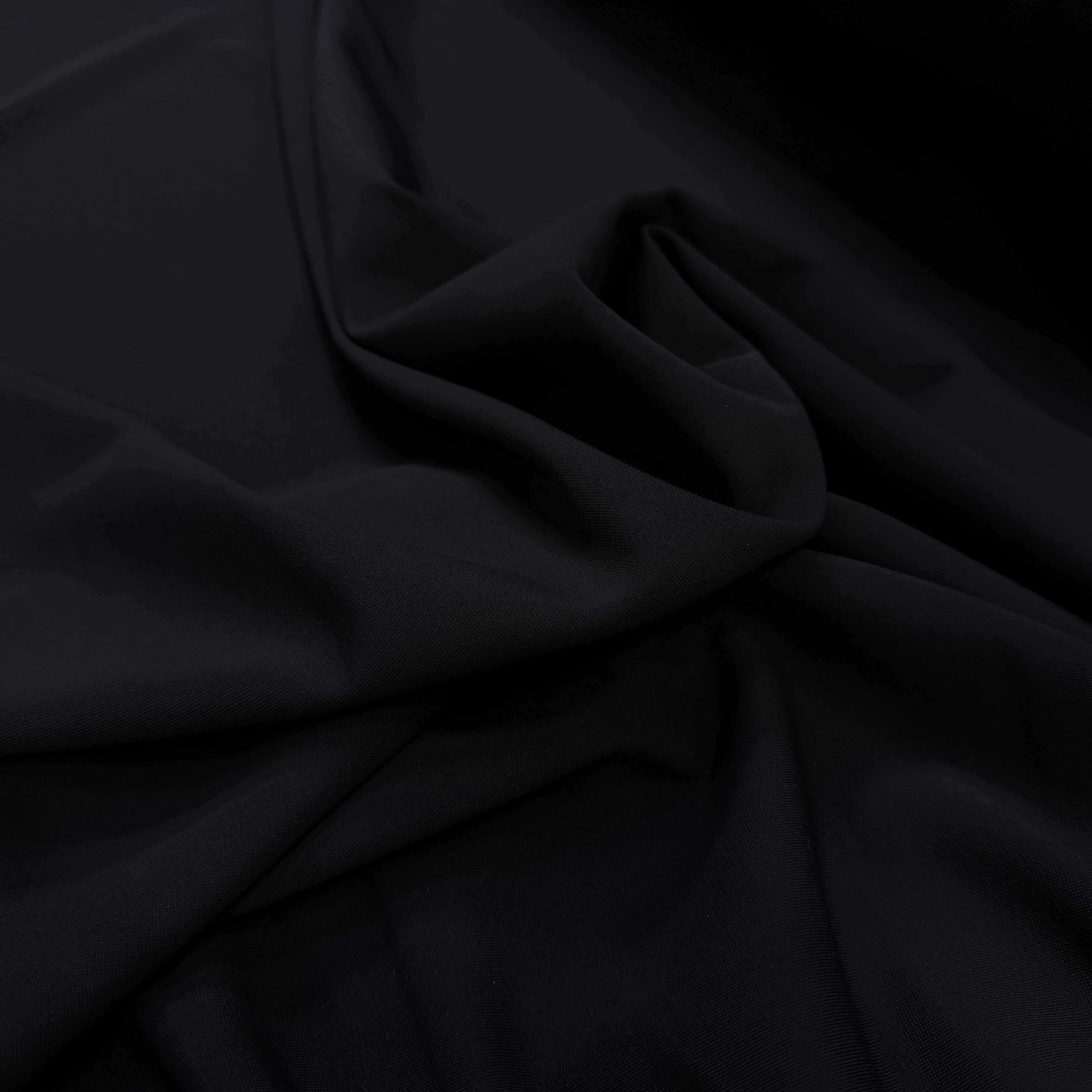 JERSEY INTERLOCK NOIR - My Little Coupon