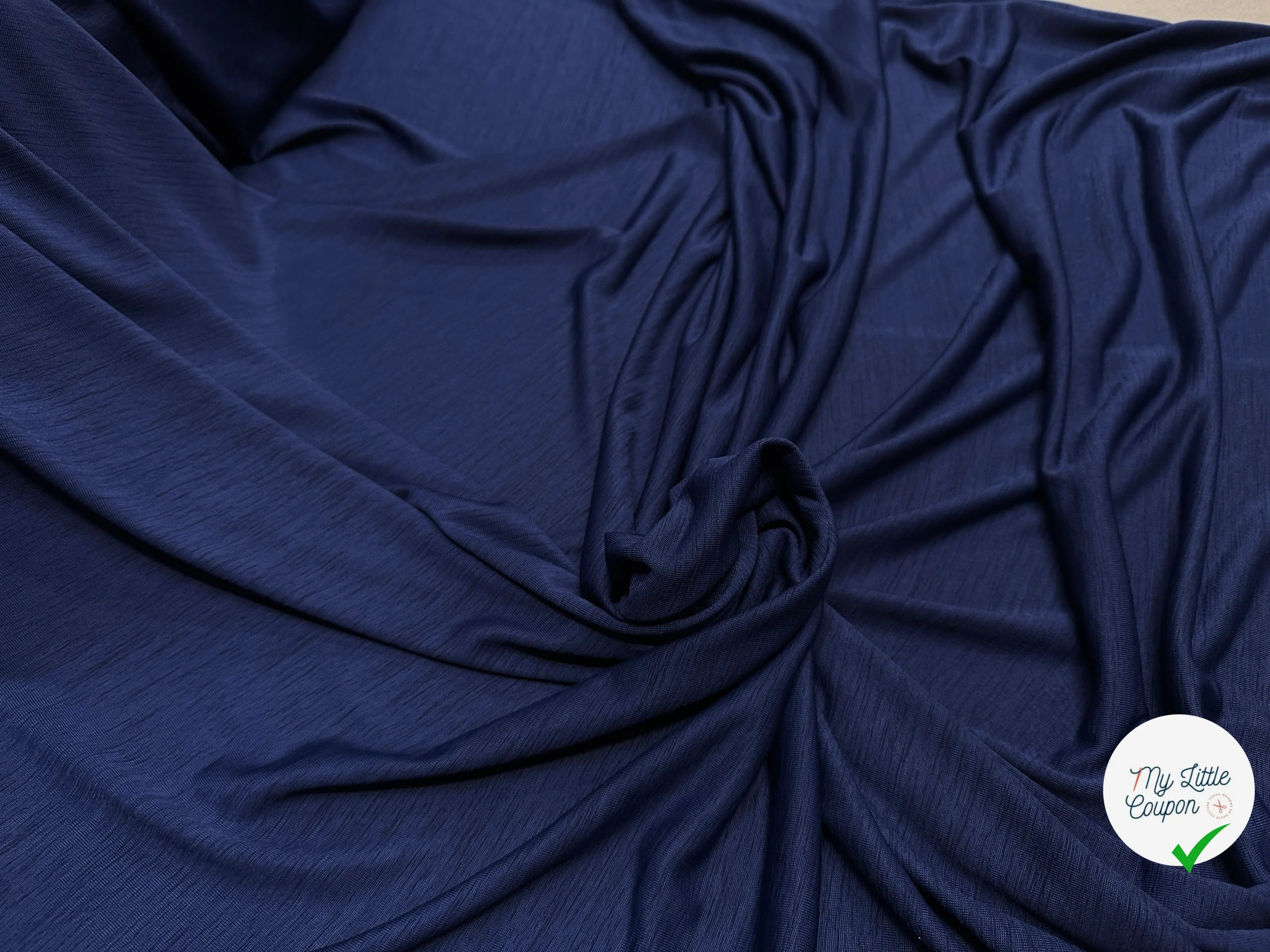 JERSEY JASPÉ BLEU - My Little Coupon