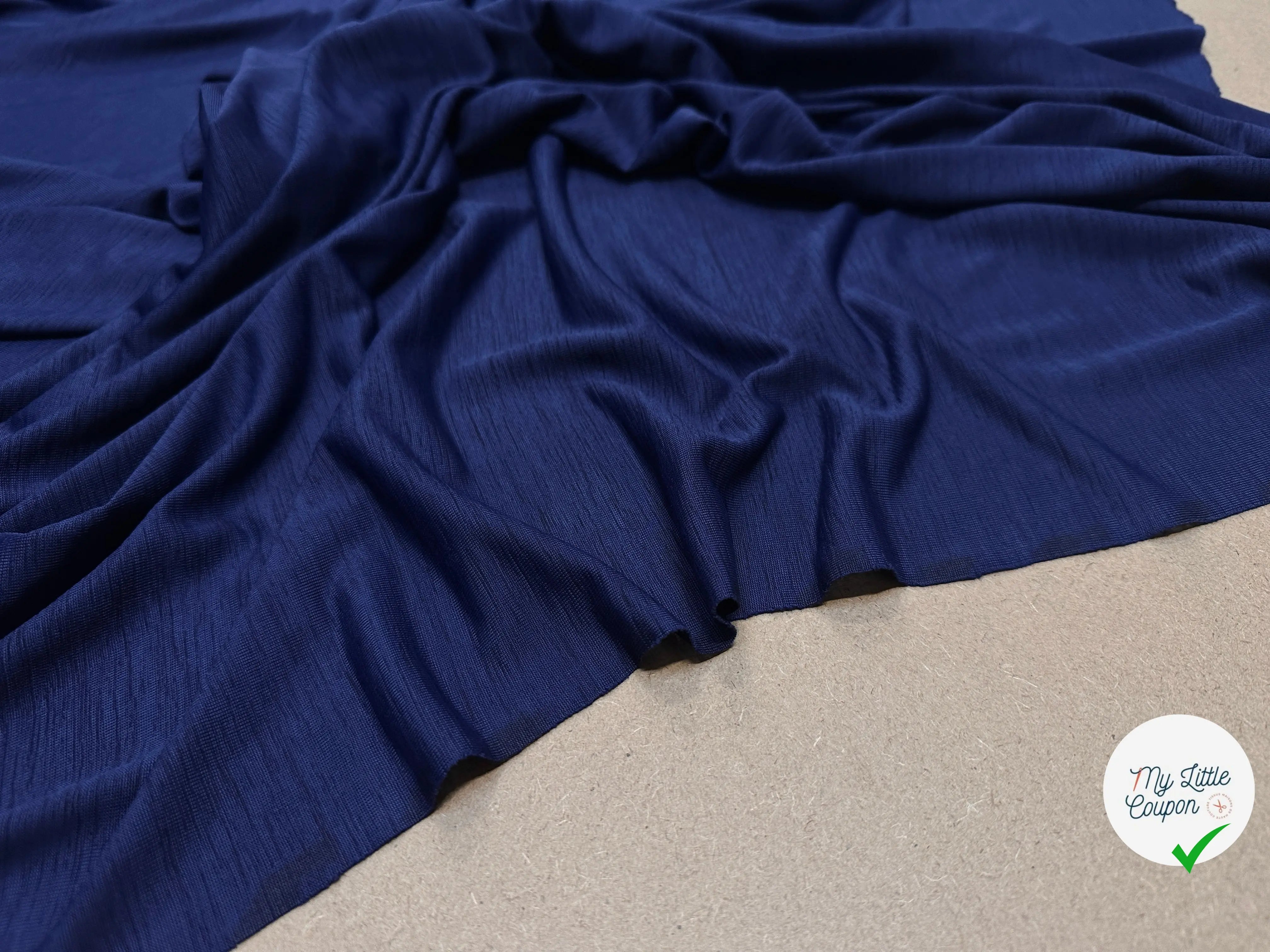 JERSEY JASPÉ BLEU - My Little Coupon