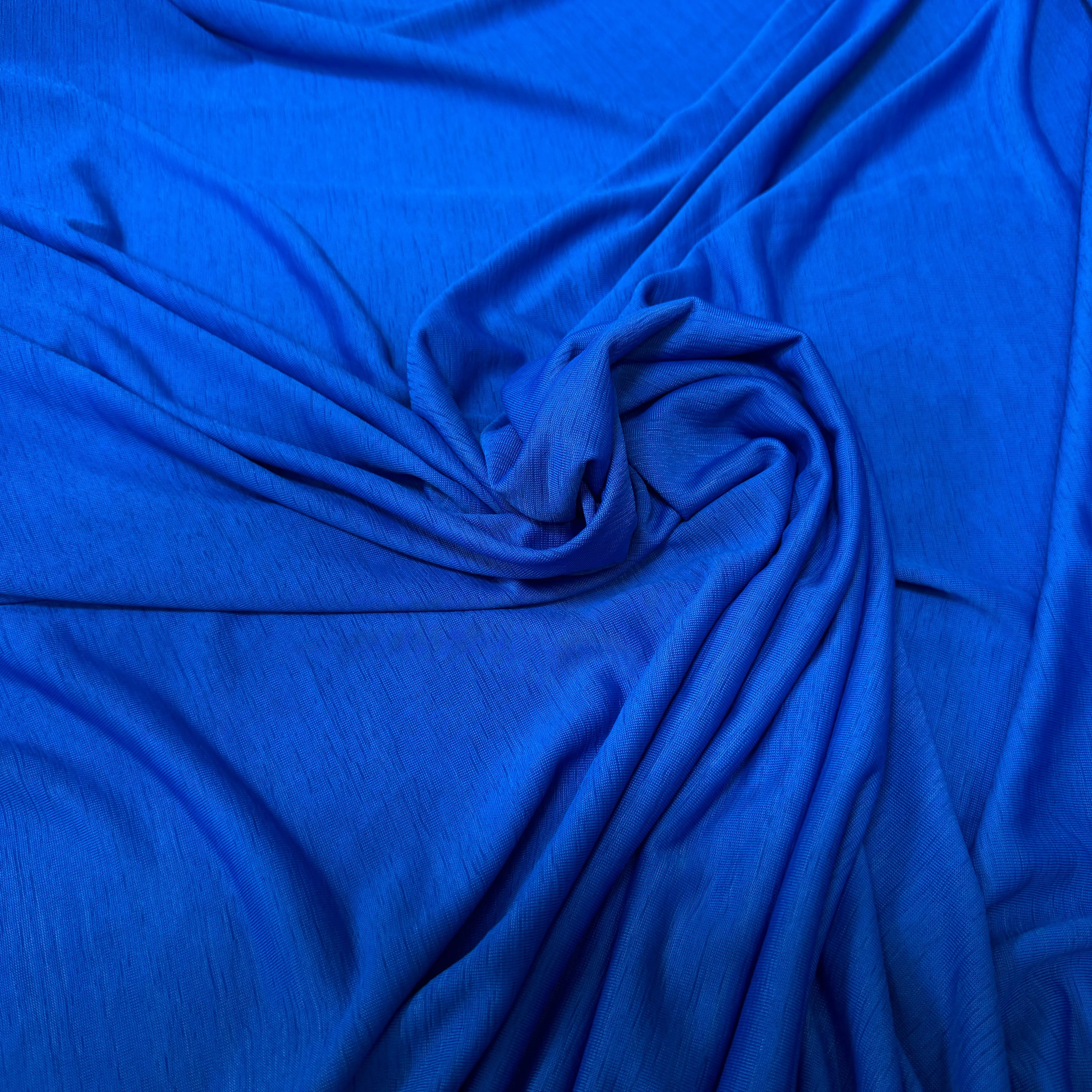 JERSEY JASPÉ FROID BLEU ELECTRIQUE - My Little Coupon