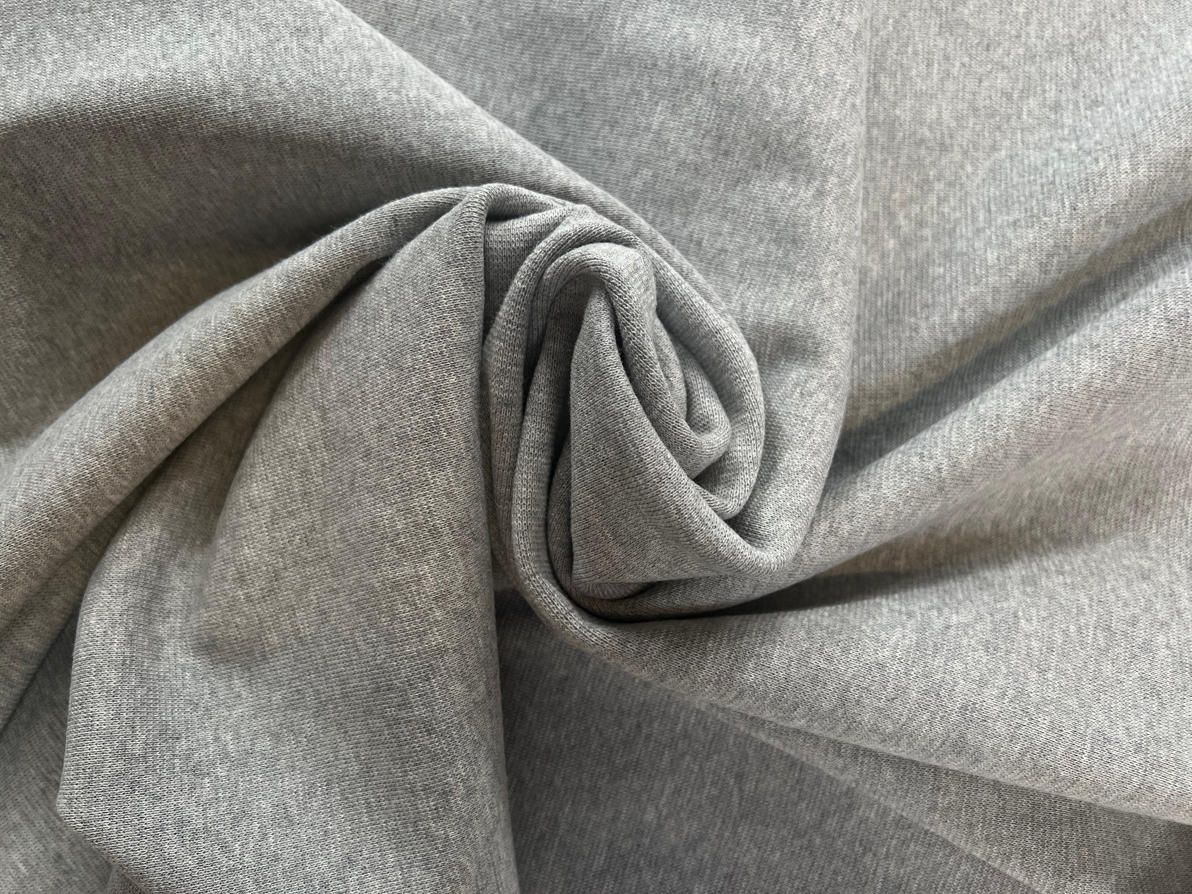 JERSEY LOURD TUBULAIRE GRIS CHINÉ - My Little Coupon