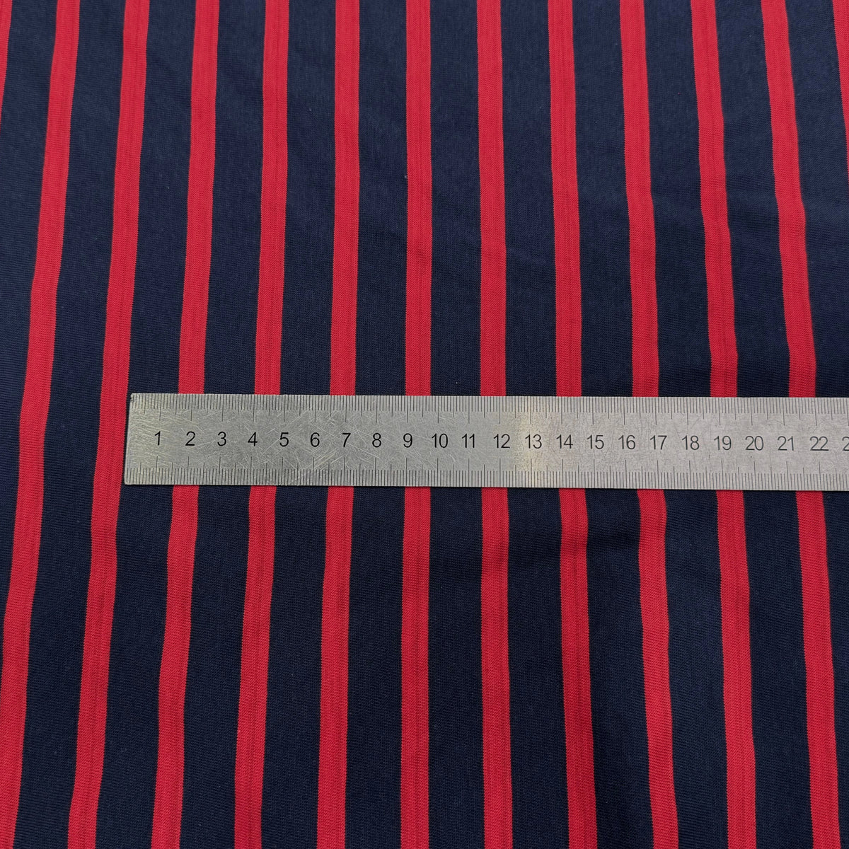 JERSEY MARINIÈRE RAYURES BLEU MARINE ET ROUGE COTON STRETCH FABRICATION RÉGION DE TROYES 🇫🇷 - My Little Coupon