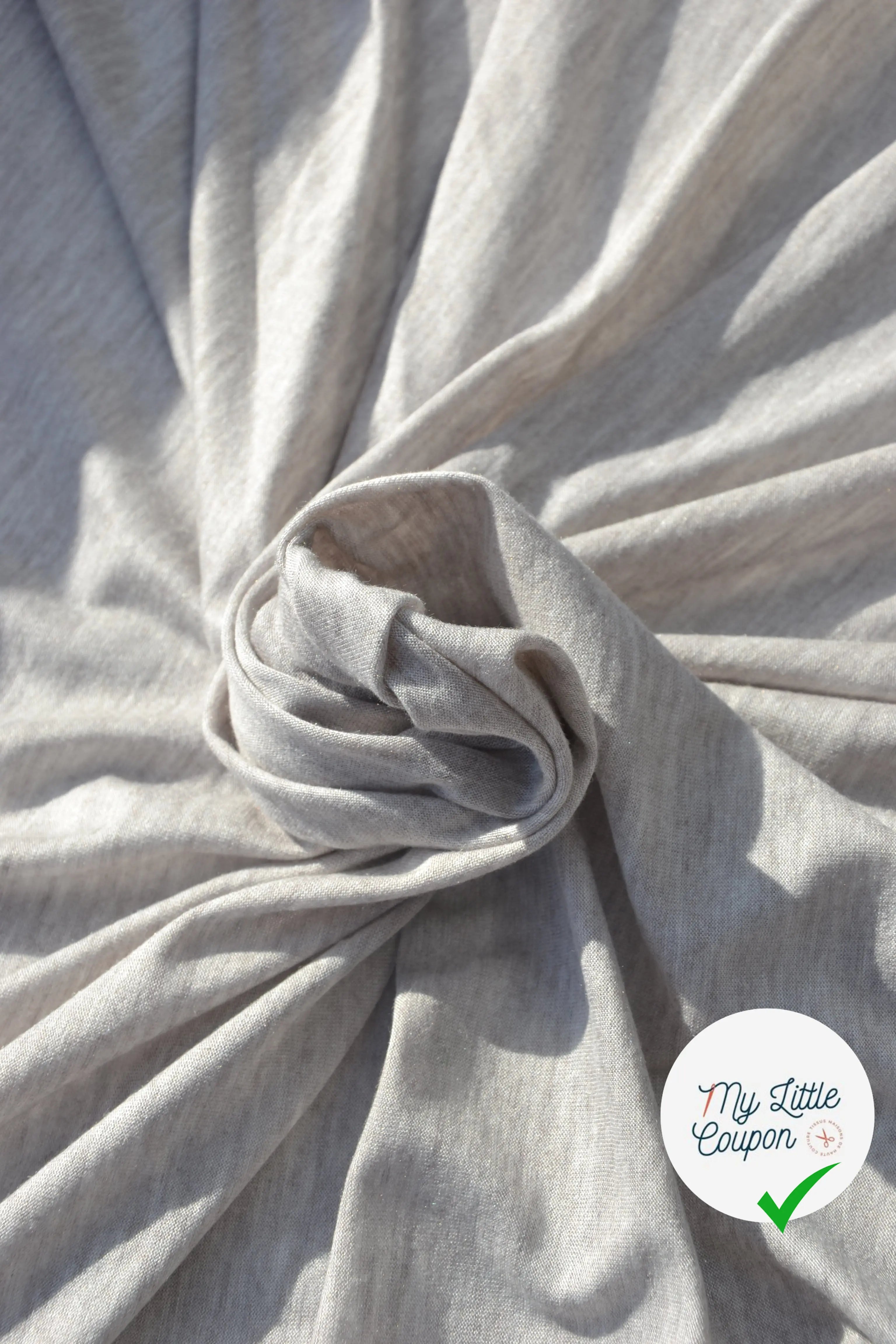 JERSEY MODAL CACHEMIRE BEIGE CHINÉ MSO