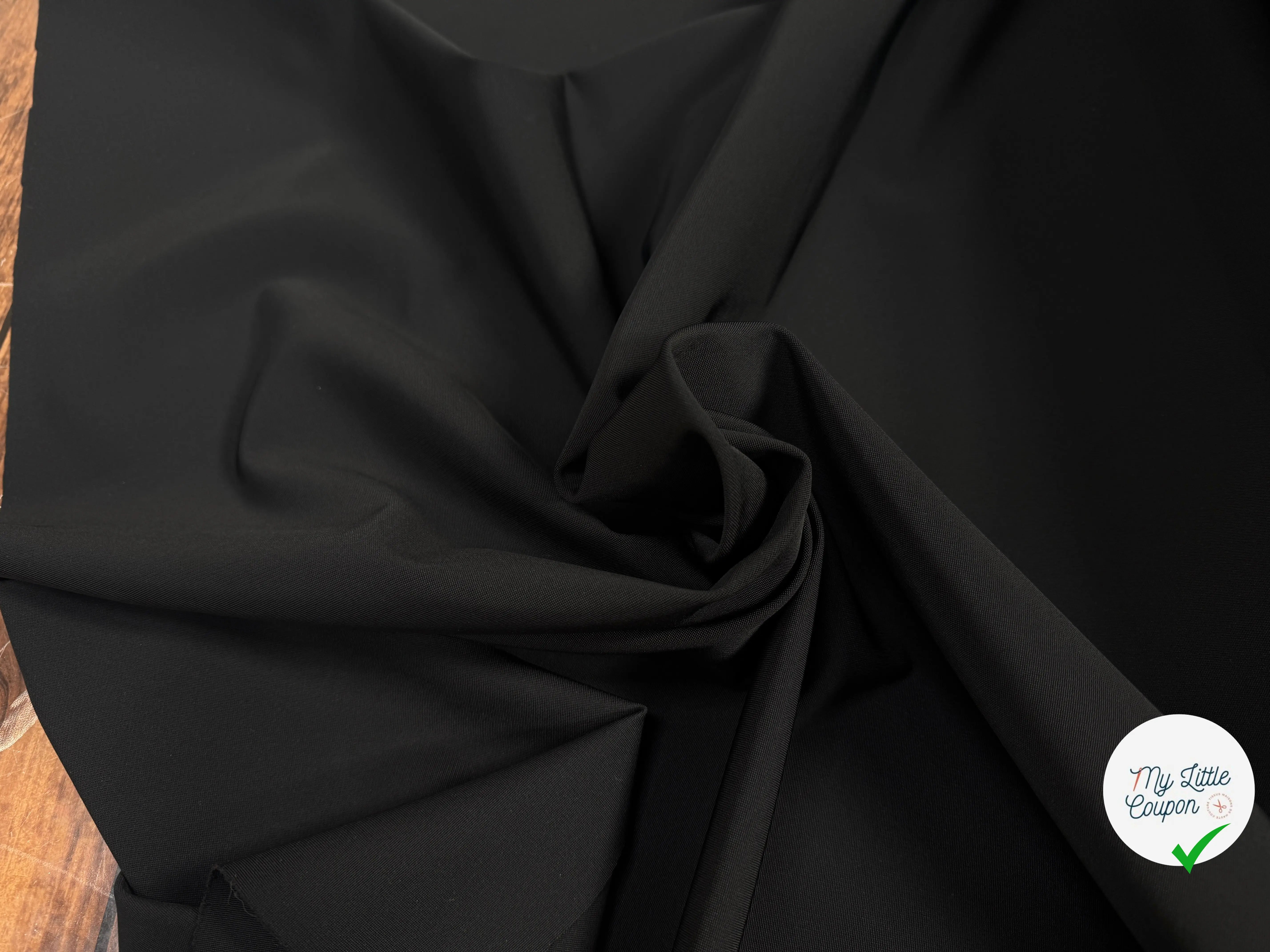 JERSEY RIGIDE TECHNIQUE NOIR COUTURE - My Little Coupon