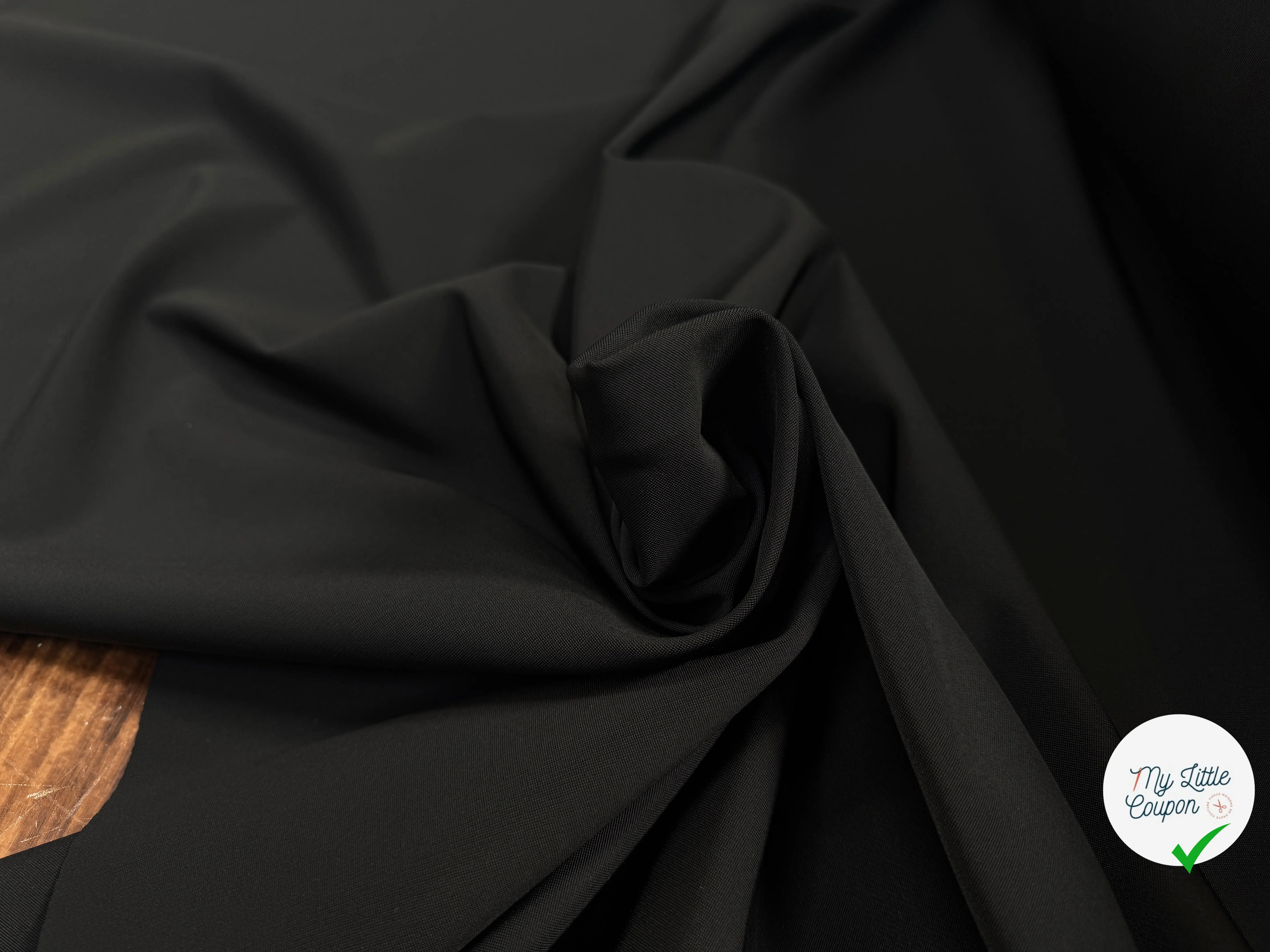 JERSEY RIGIDE TECHNIQUE NOIR COUTURE - My Little Coupon