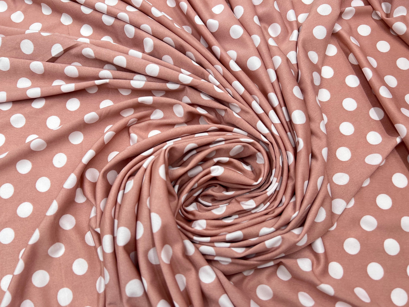 JERSEY VENEZIA NUDE POIS BLANC 1CM MLC INTERN