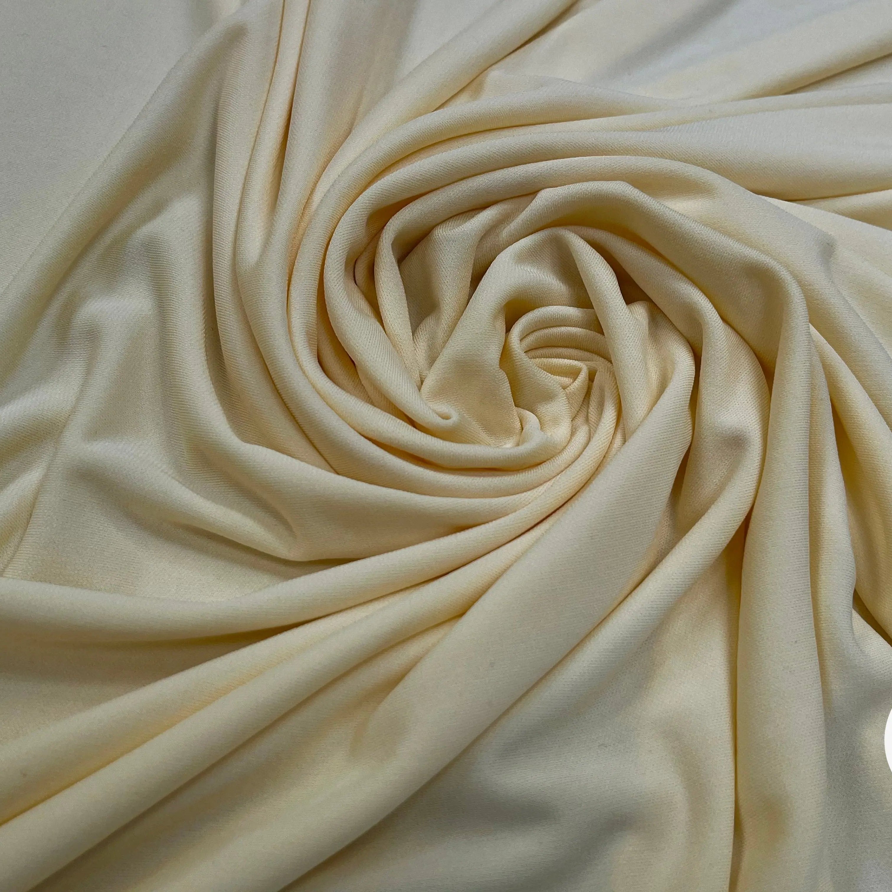 JERSEY VISCOSE CREPÉ 8%EA JAUNE BÉBÉ - My Little Coupon