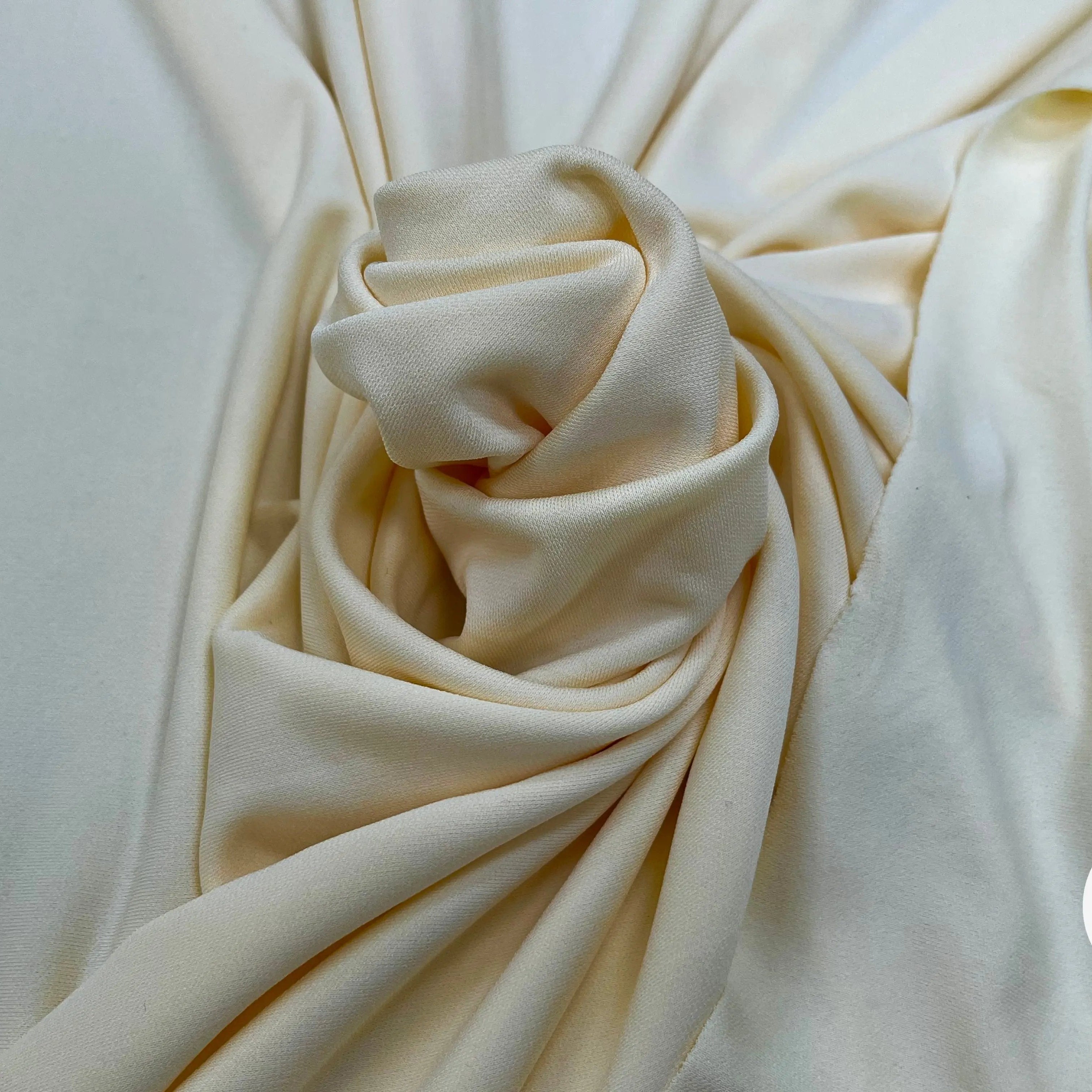 JERSEY VISCOSE CREPÉ 8%EA JAUNE BÉBÉ - My Little Coupon