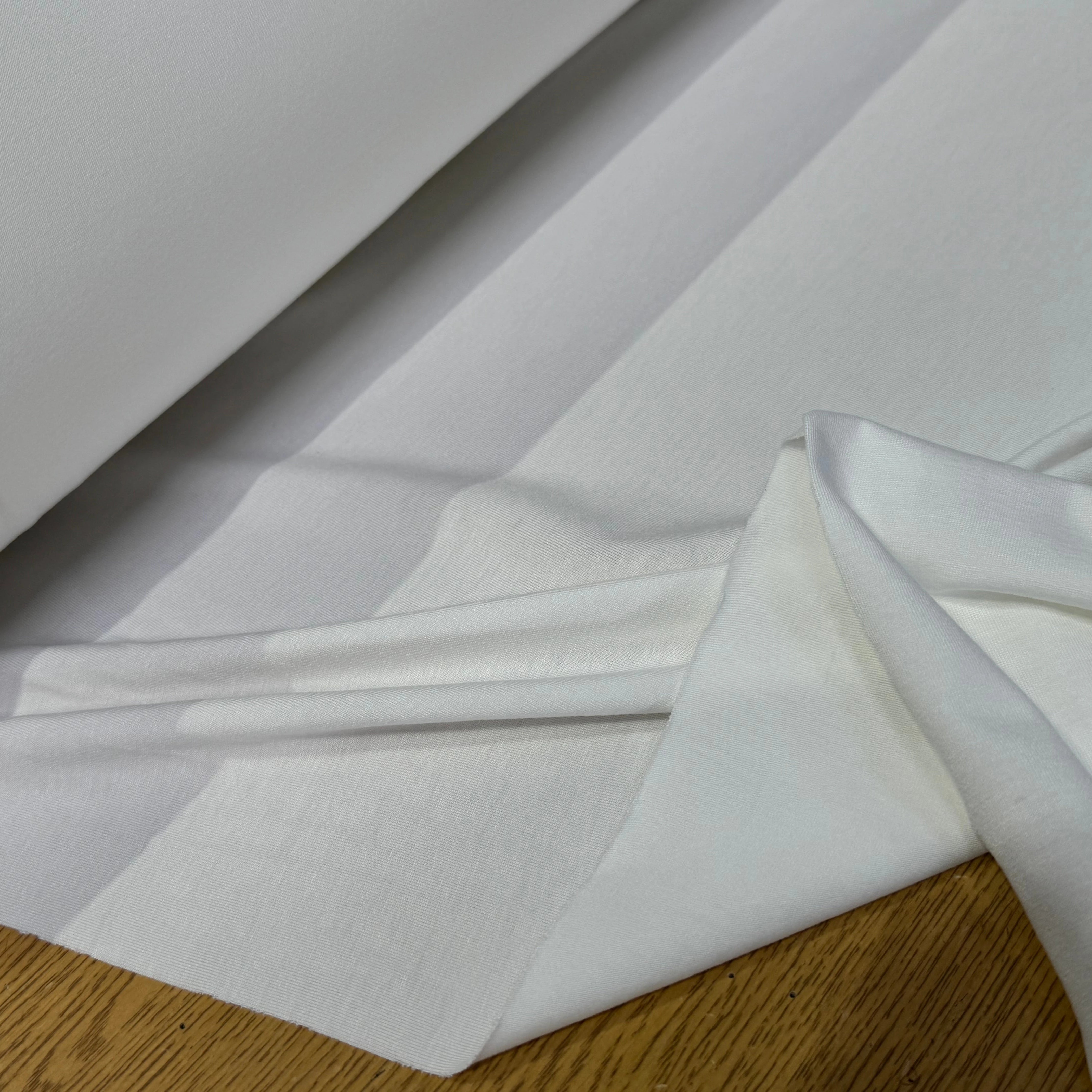 JERSEY VISCOSE EA BLANC ULTRA BEAU MADE IN FRANCE - My Little Coupon