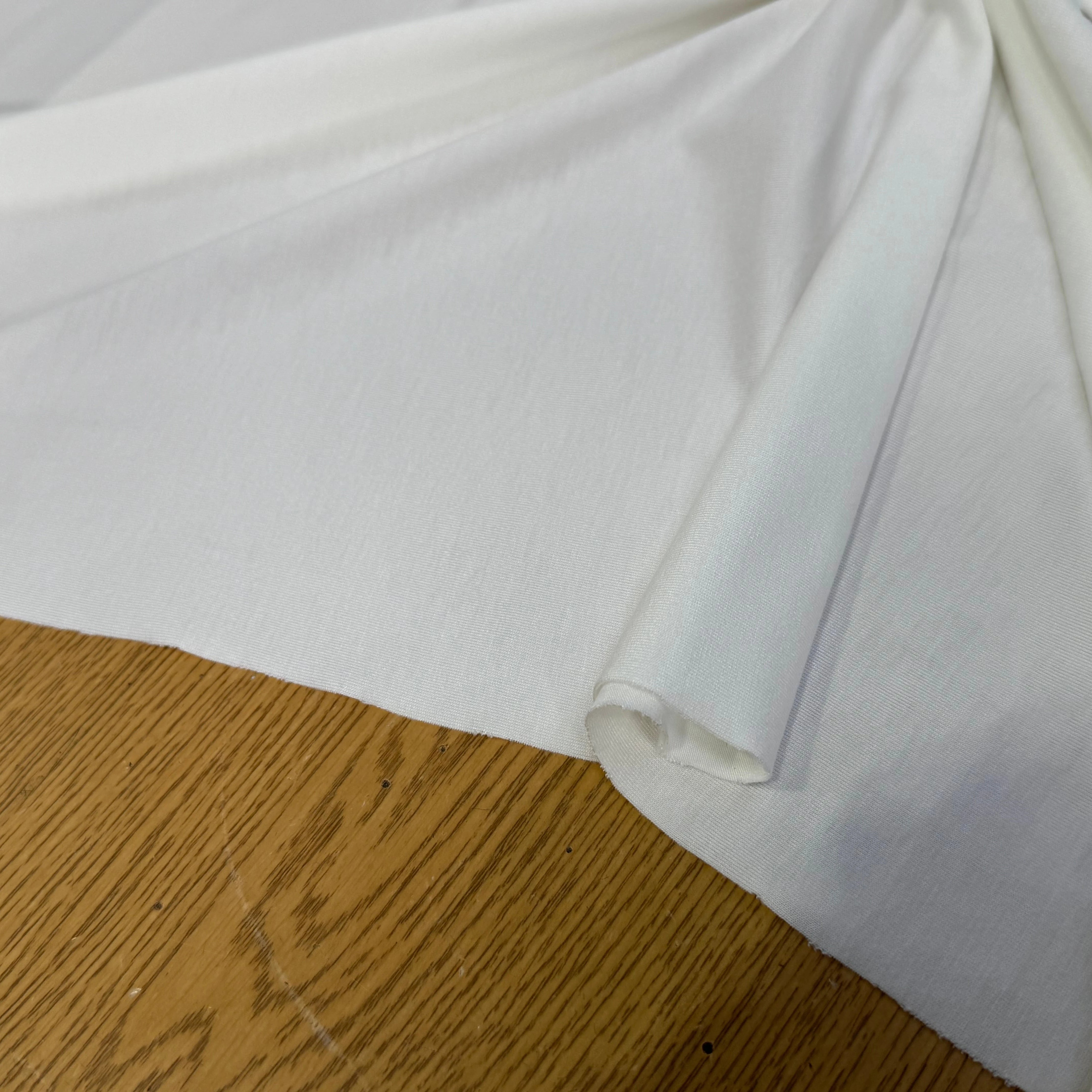 JERSEY VISCOSE EA BLANC ULTRA BEAU MADE IN FRANCE - My Little Coupon