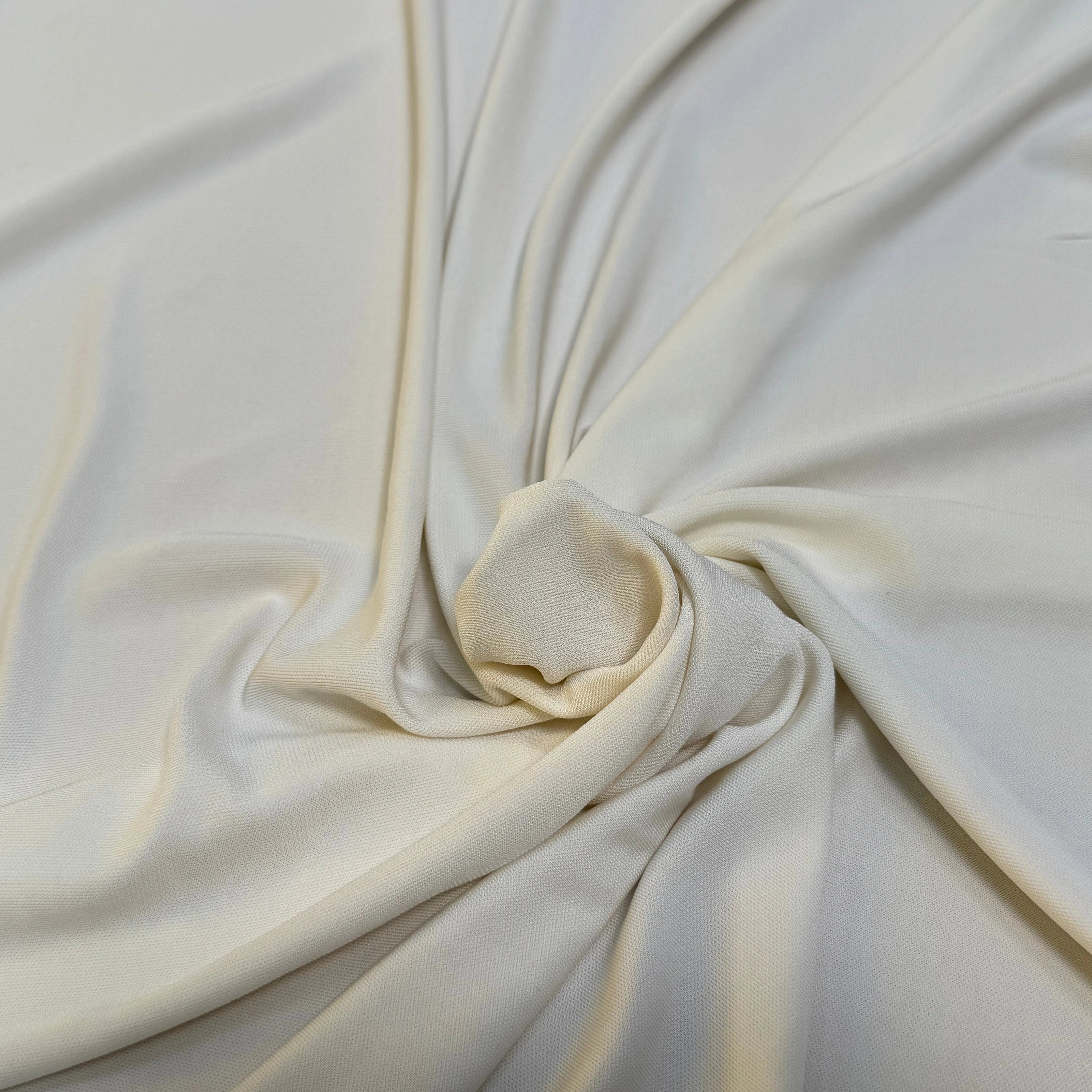 JERSEY VISCOSE FLUIDE ULTRA STRETCH BLANC CASSÉ - My Little Coupon