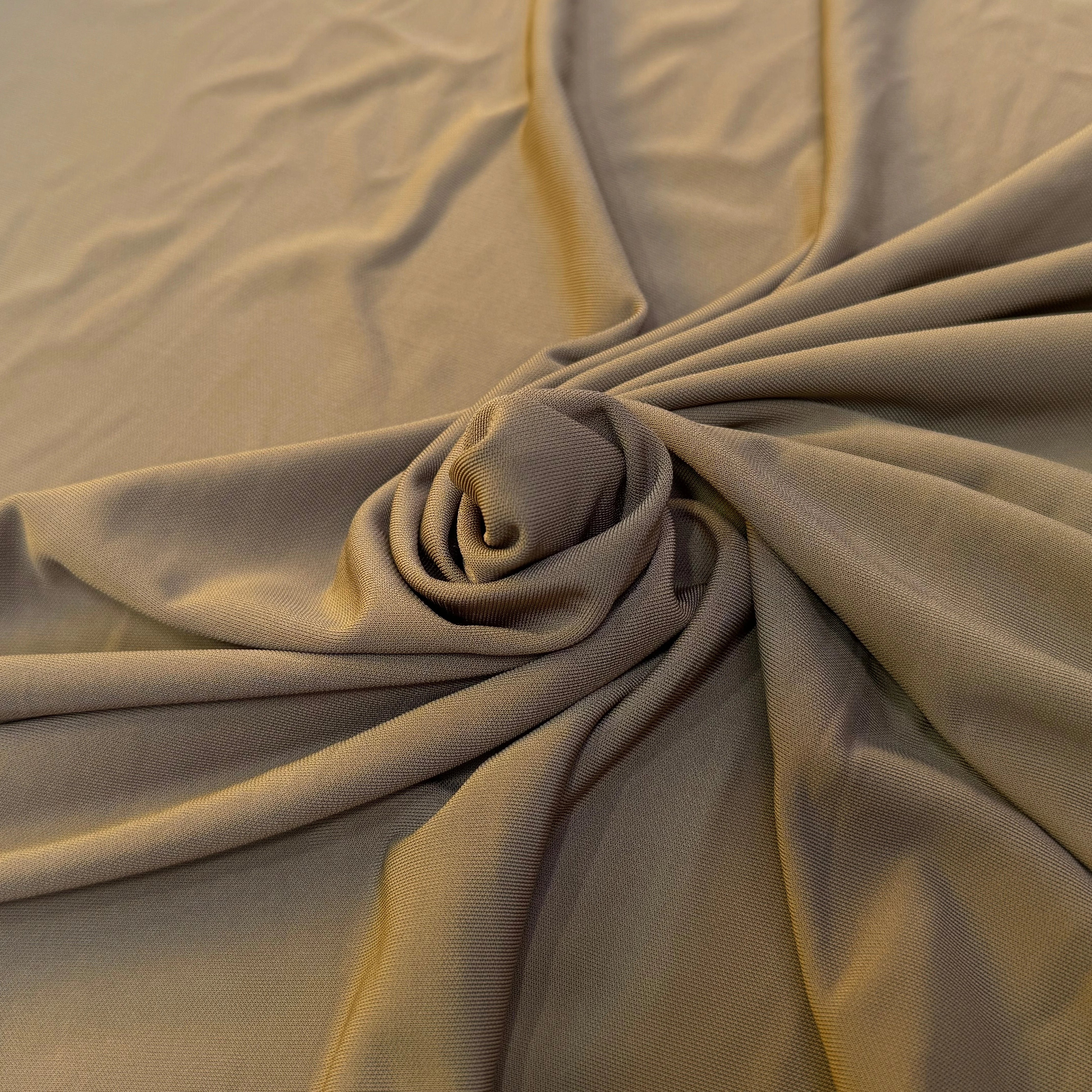 JERSEY VISCOSE FROIDE ULTRA STRETCH CARAMEL - My Little Coupon