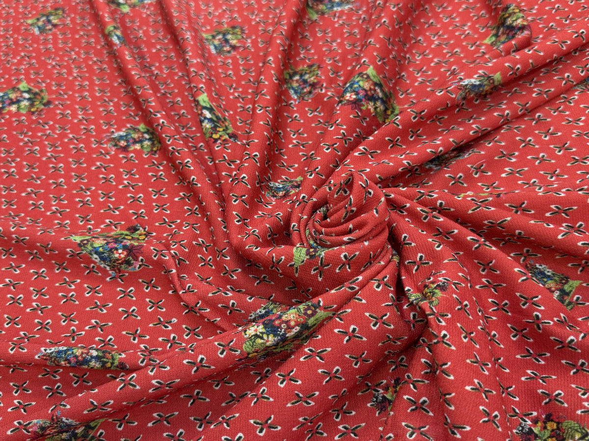 JERSEY VISCOSE KIRA IMPRIMÉ FLEURIS - My Little Coupon