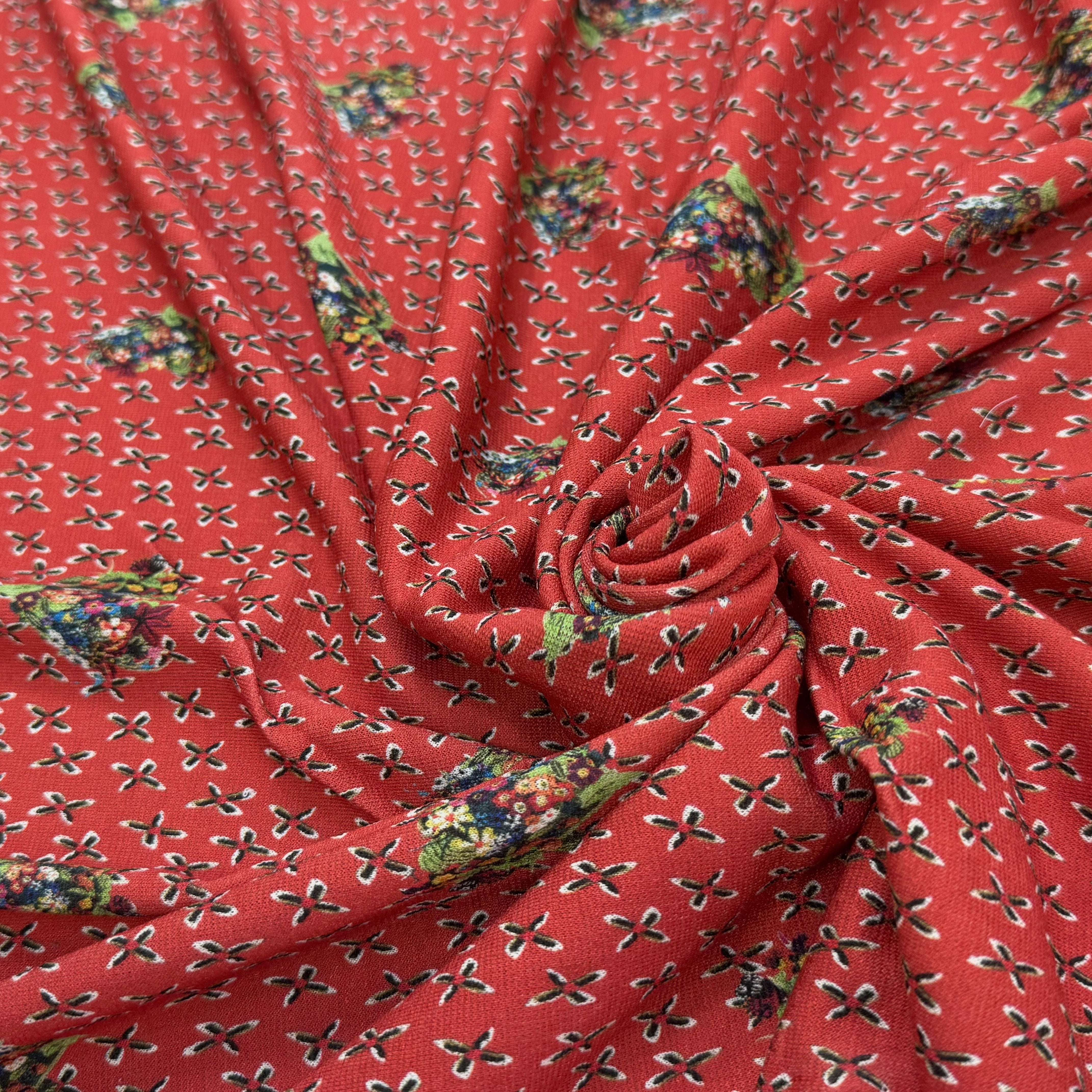 JERSEY VISCOSE KIRA IMPRIMÉ FLEURIS - My Little Coupon