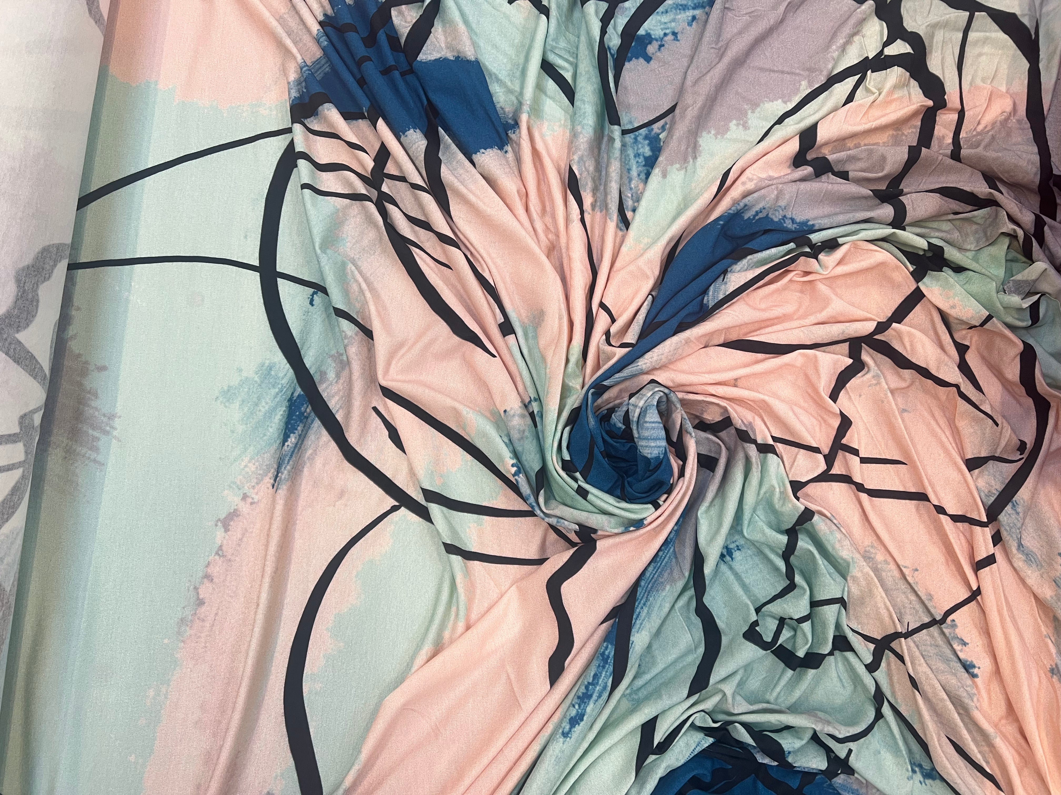 JERSEY VISCOSE PEINTURE - My Little Coupon