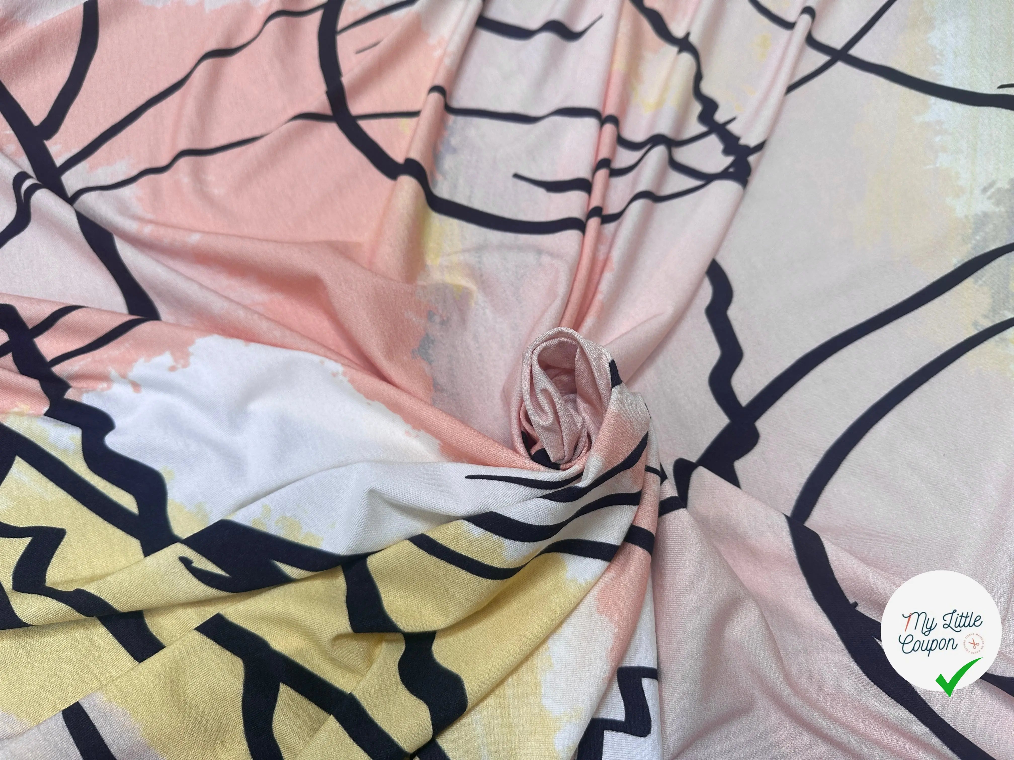 JERSEY VISCOSE PEINTURE - My Little Coupon