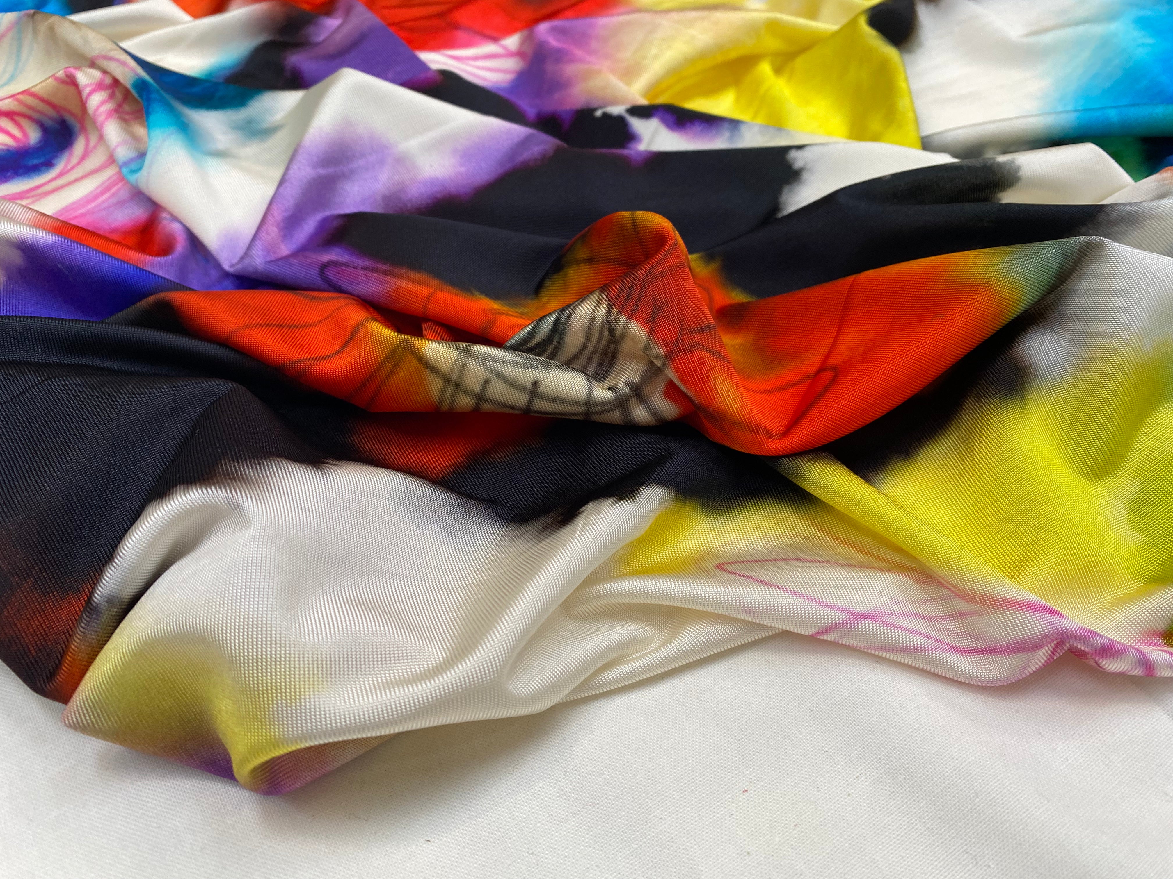 JERSEY VISCOSE PSYCHÉDELIQUE - My Little Coupon