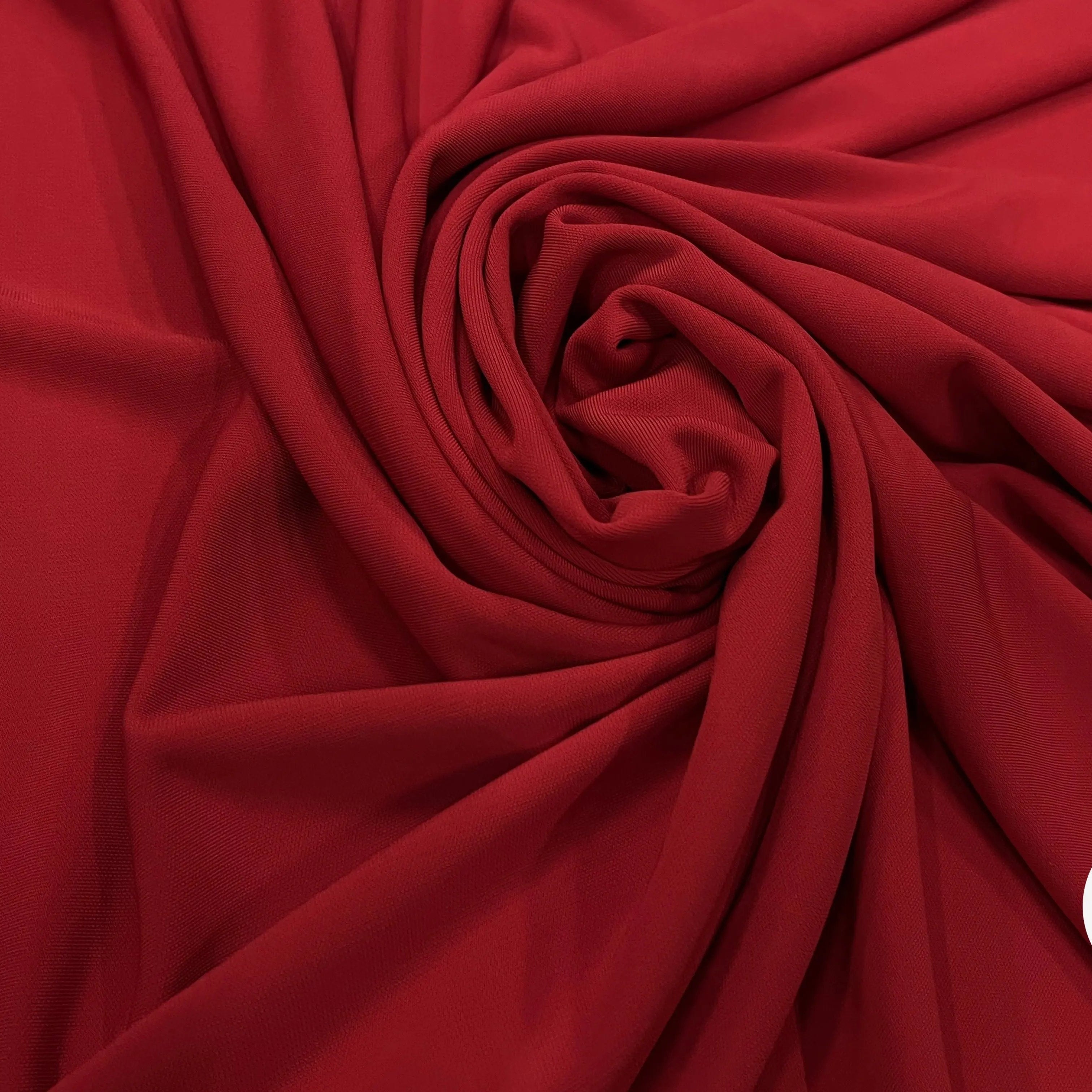 JERSEY VISCOSE ROUGE TEINTURE 7%EA - My Little Coupon