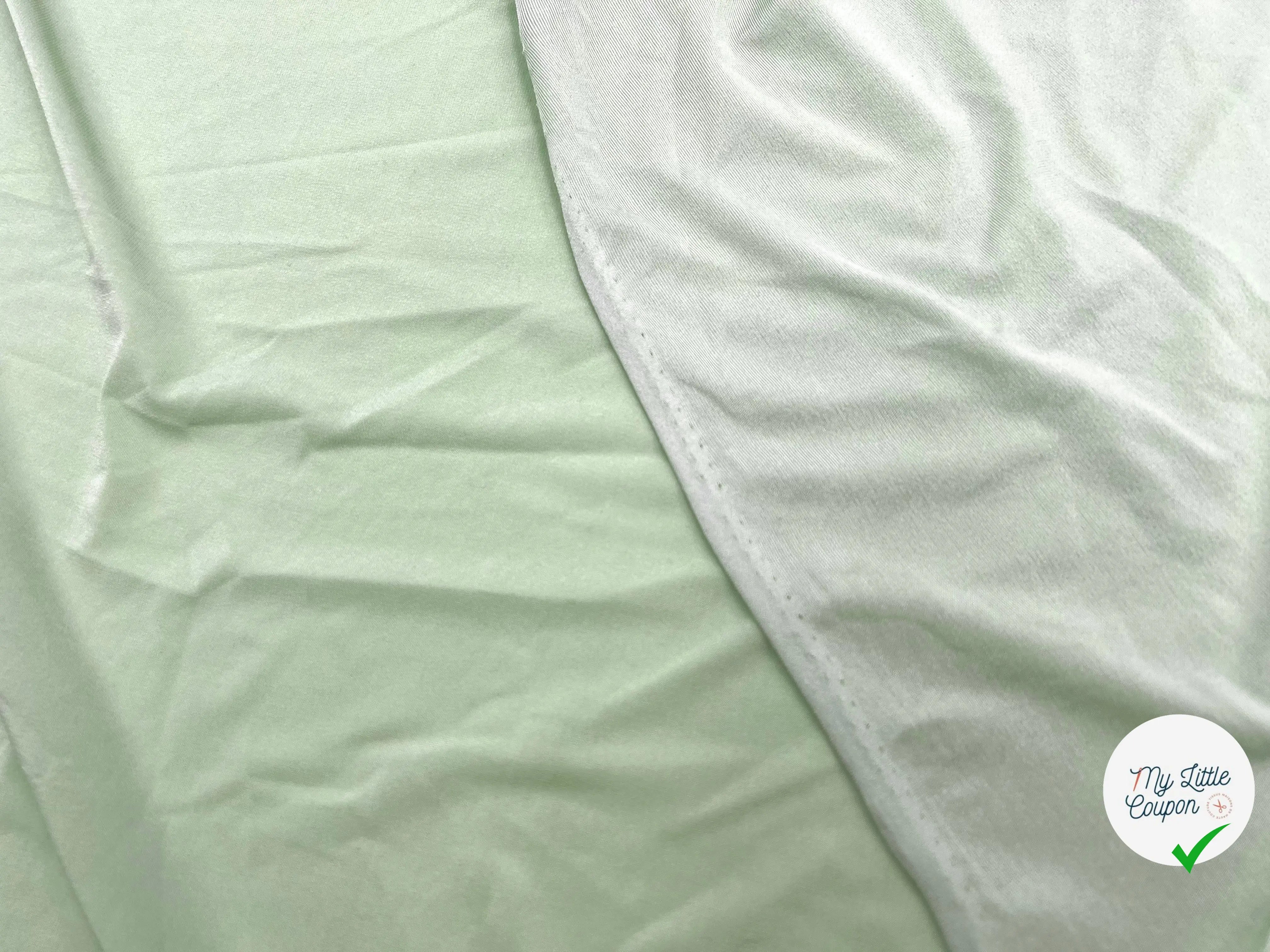 JERSEY VISCOSE STRETCH AMANDE - My Little Coupon - tissu - coudre