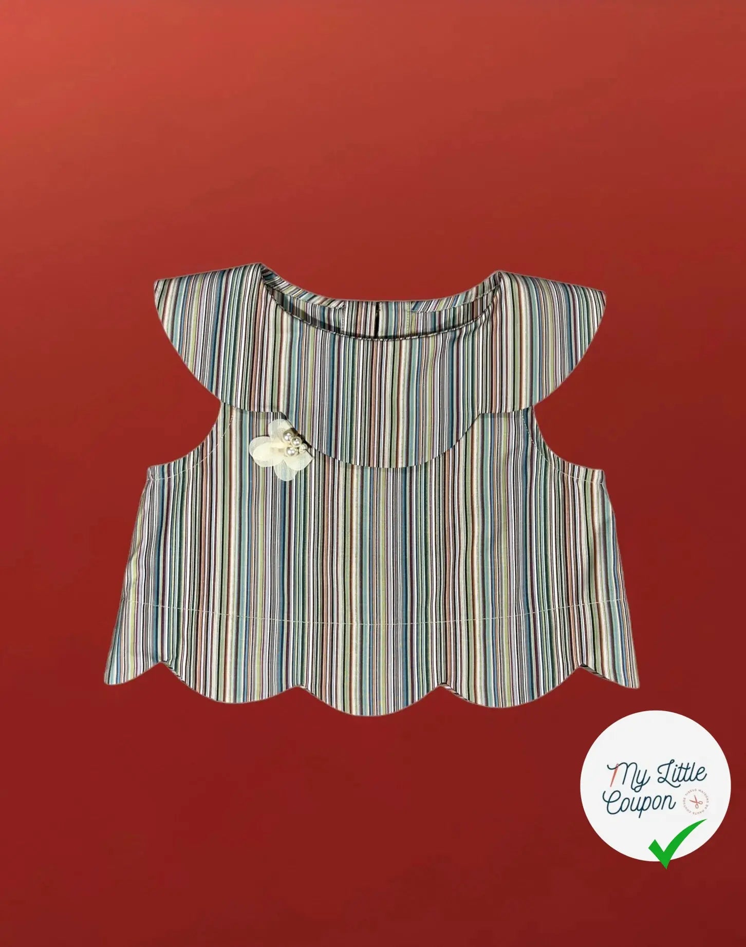 Justine, robe et top à pétales - L'Enfant Roi - My Little Coupon