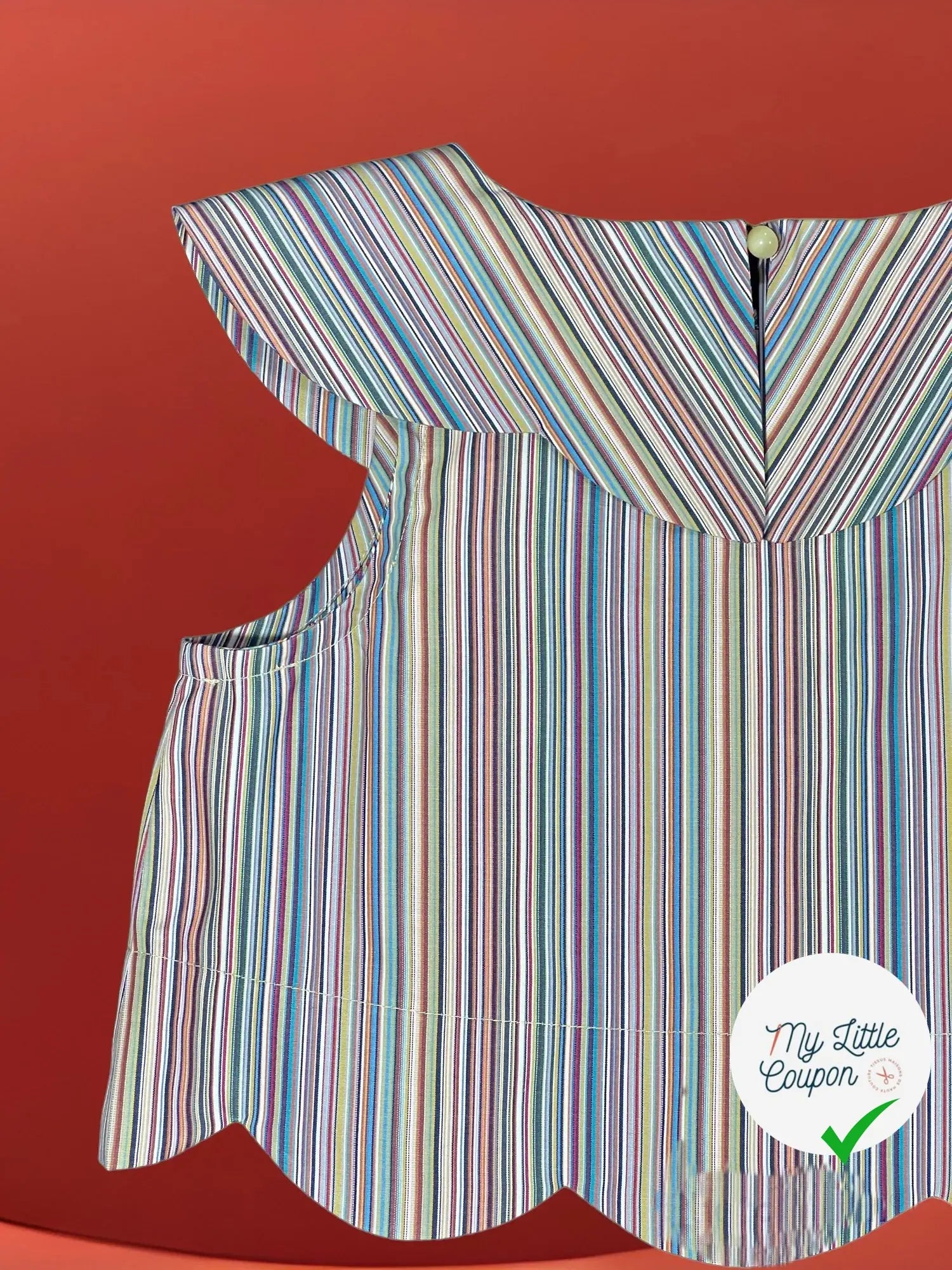 Justine, robe et top à pétales - L'Enfant Roi - My Little Coupon