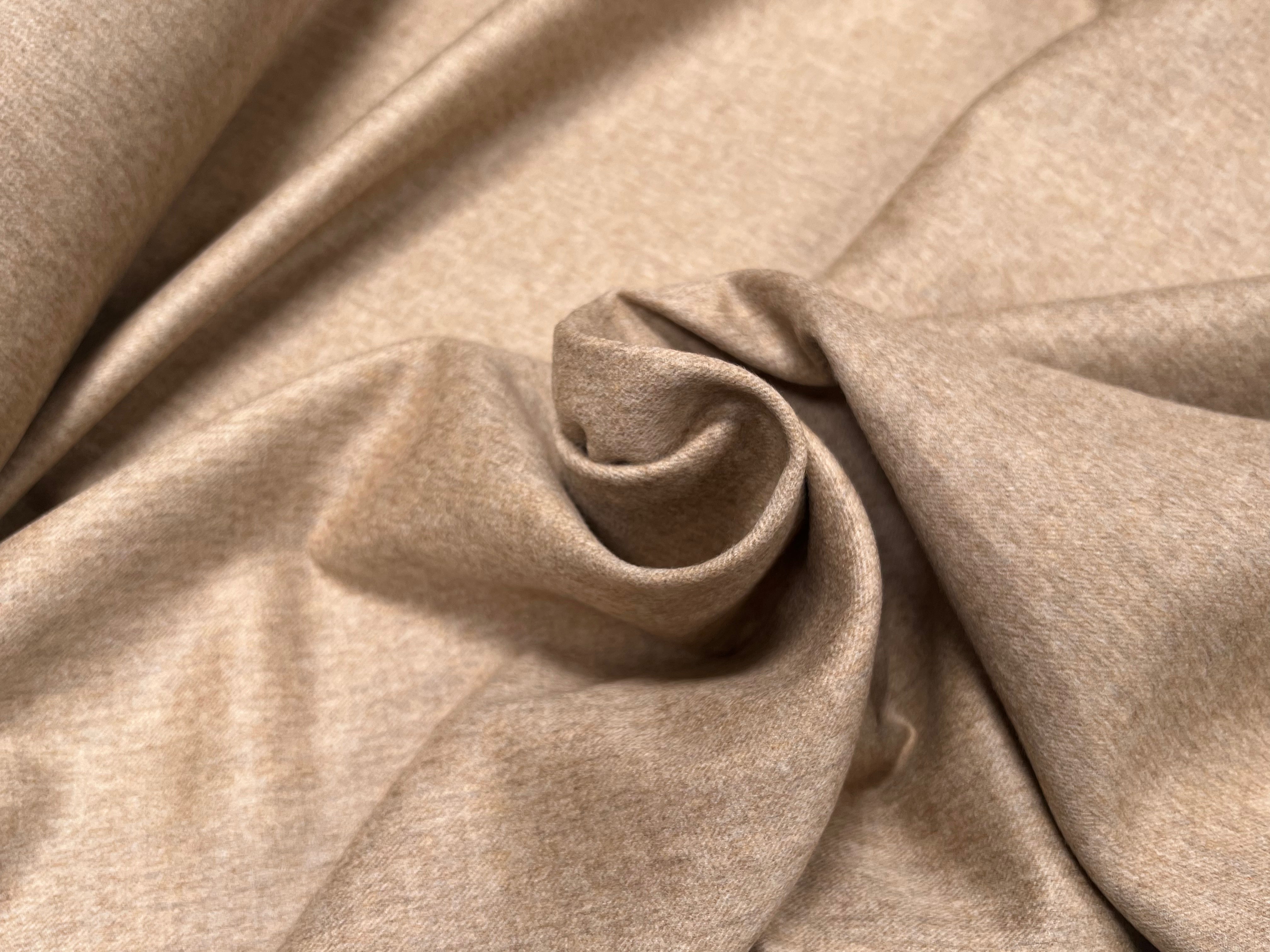 LAINAGE 100% CACHEMIRE DOUBLE FACE BEIGE ET GRIS - My Little Coupon
