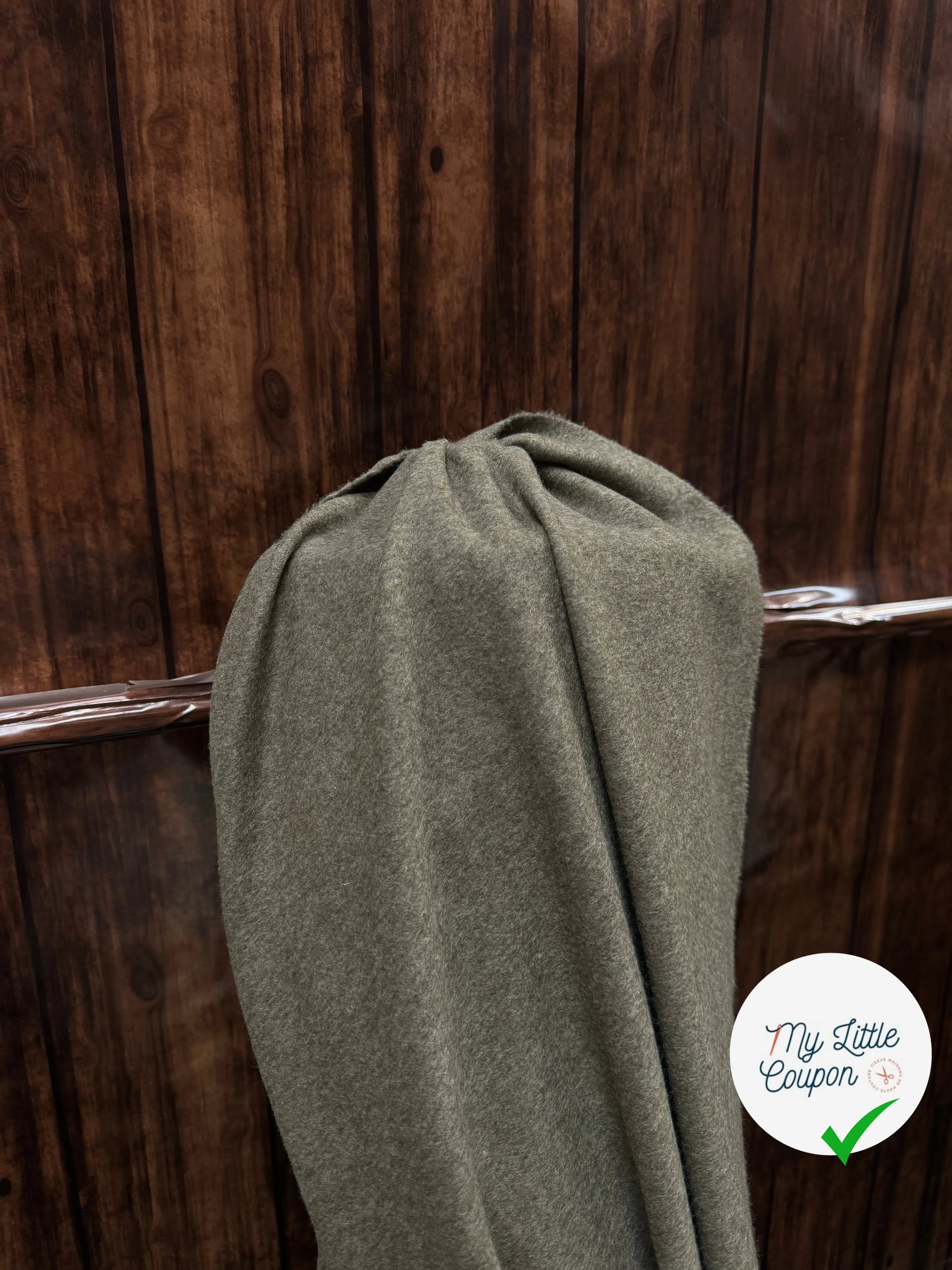 LAINAGE 100% CACHEMIRE KAKI GRISÂ - My Little Coupon