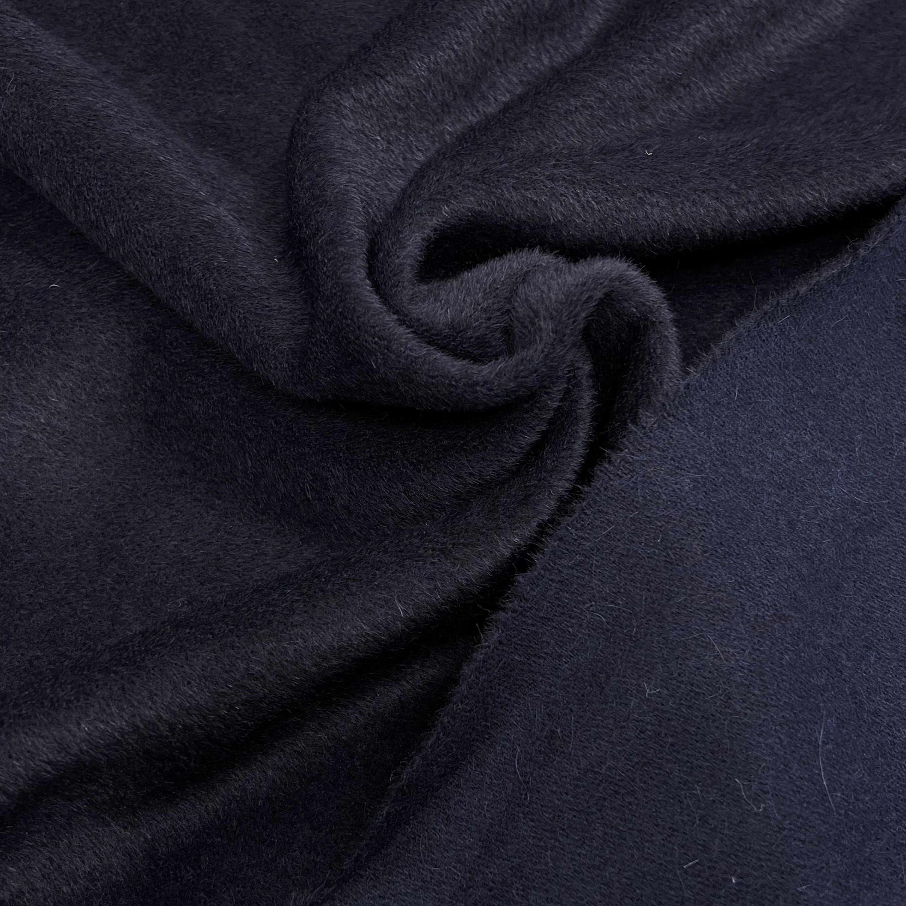 LAINAGE ALPAGA À POILS BLEU NUIT - My Little Coupon