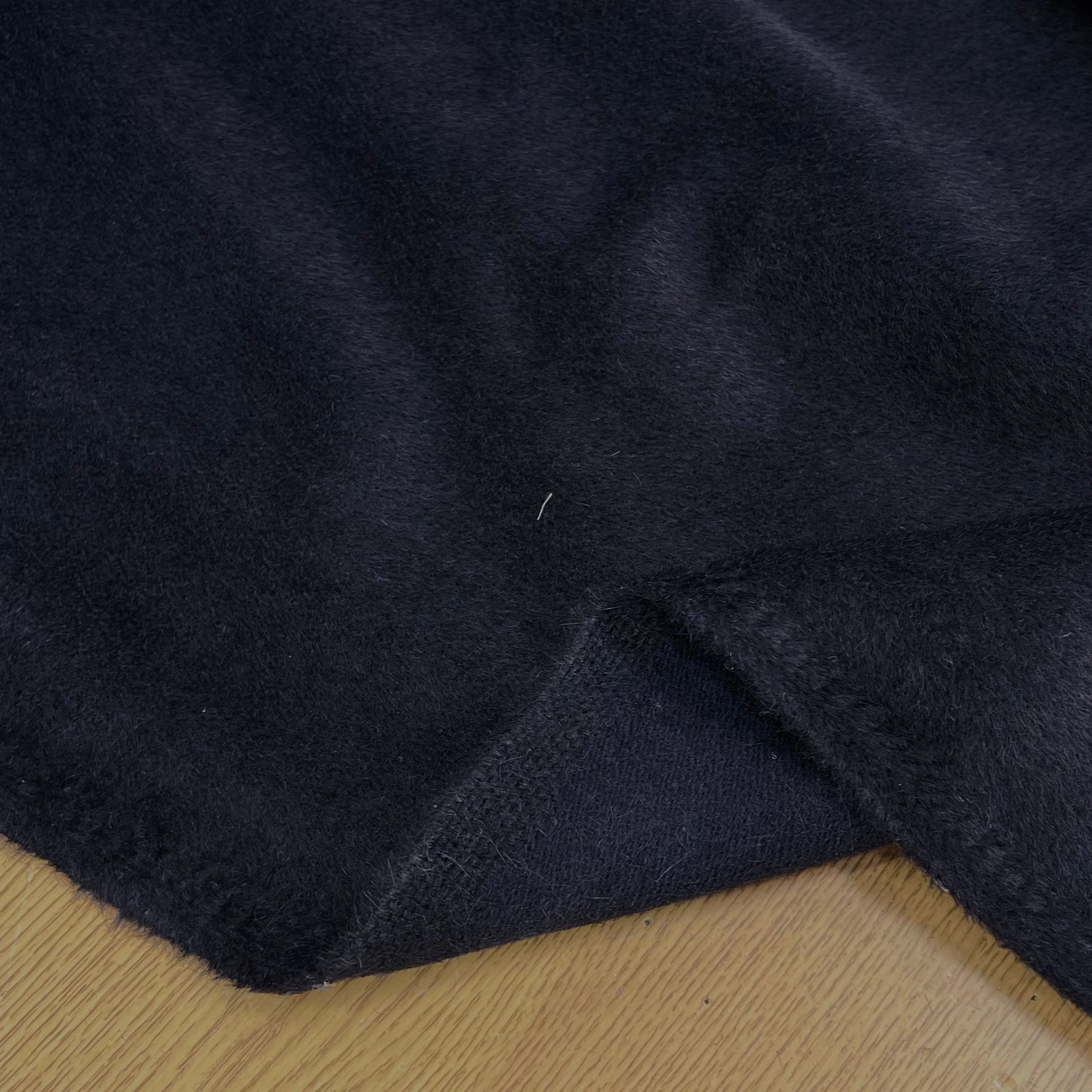 LAINAGE ALPAGA À POILS BLEU NUIT - My Little Coupon