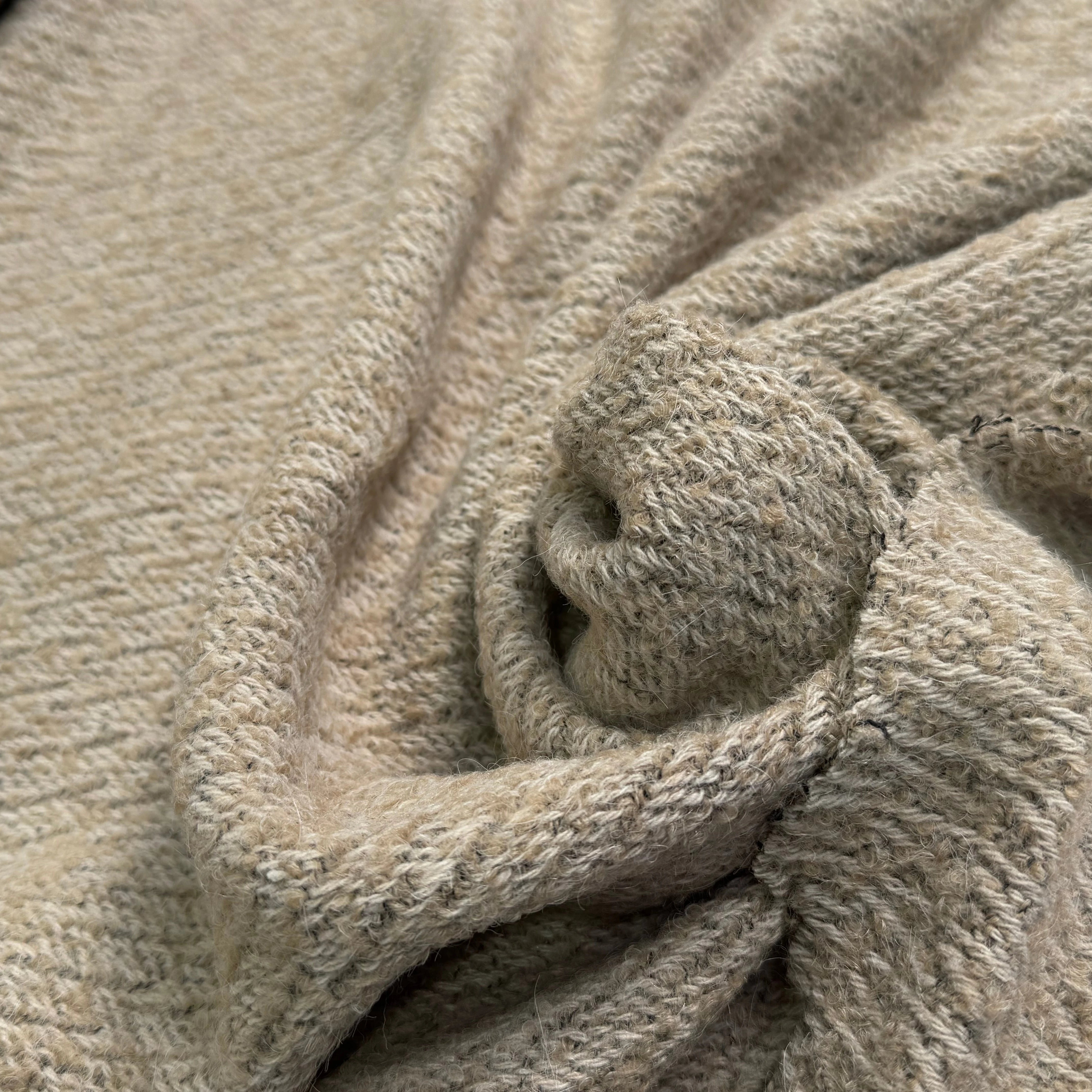 LAINAGE BOUCLETTE BEIGE - My Little Coupon