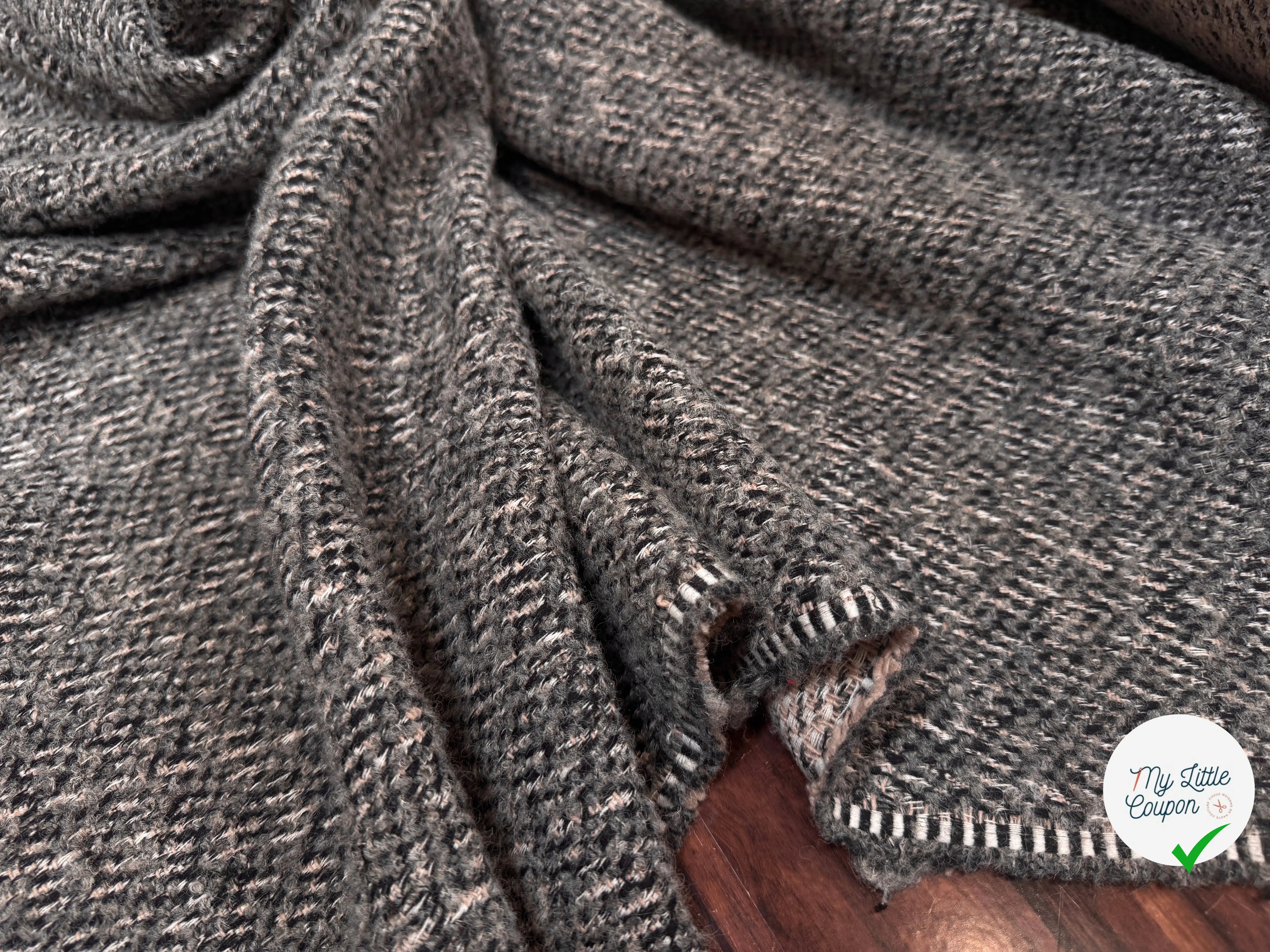 LAINAGE BOUCLETTE LEO MASTER ITALIEN GRIS - My Little Coupon