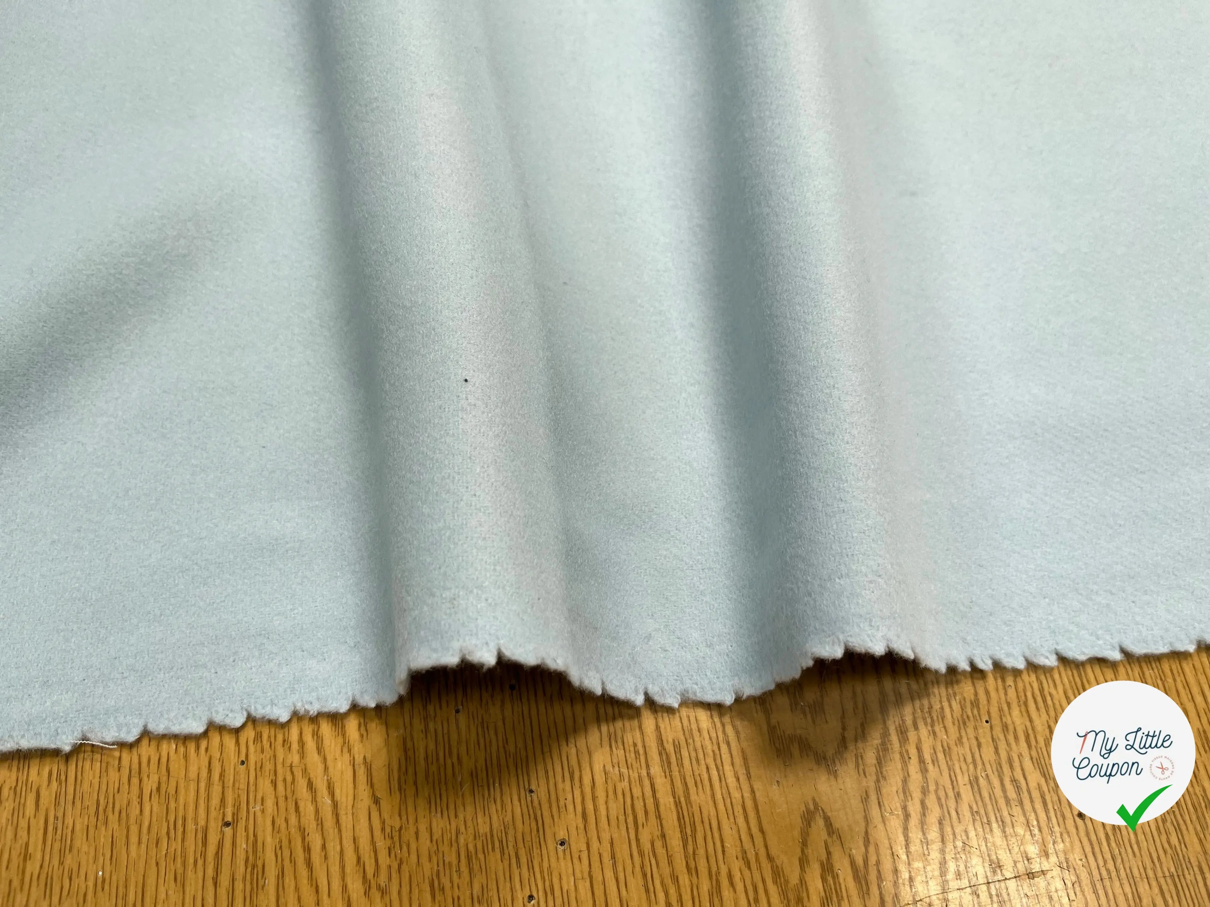 LAINAGE CABAN BLEU CLAIR 75% LAINE VIERGE - My Little Coupon