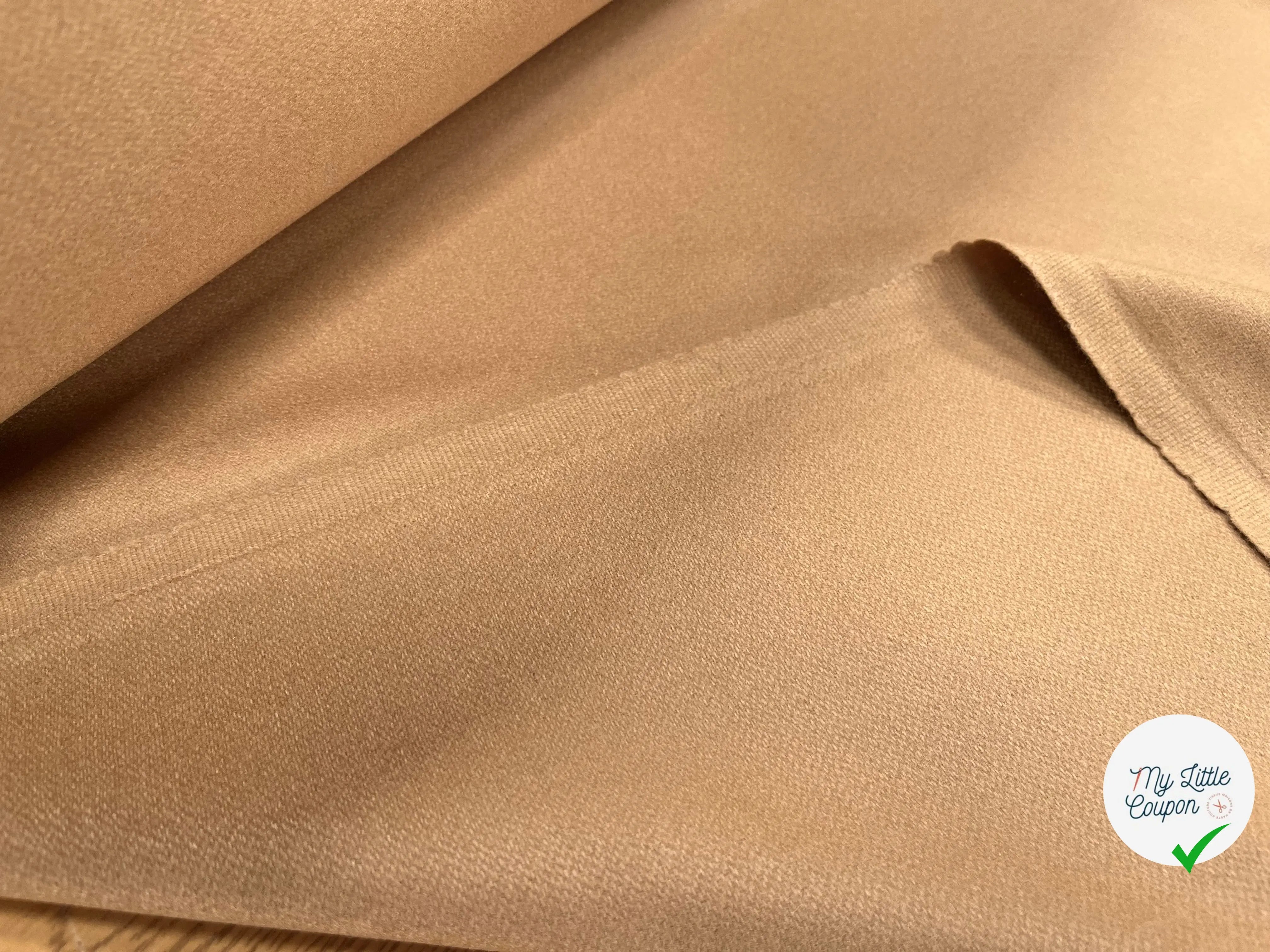 LAINAGE CABAN CARAMEL 80% LAINE VIERGE - My Little Coupon