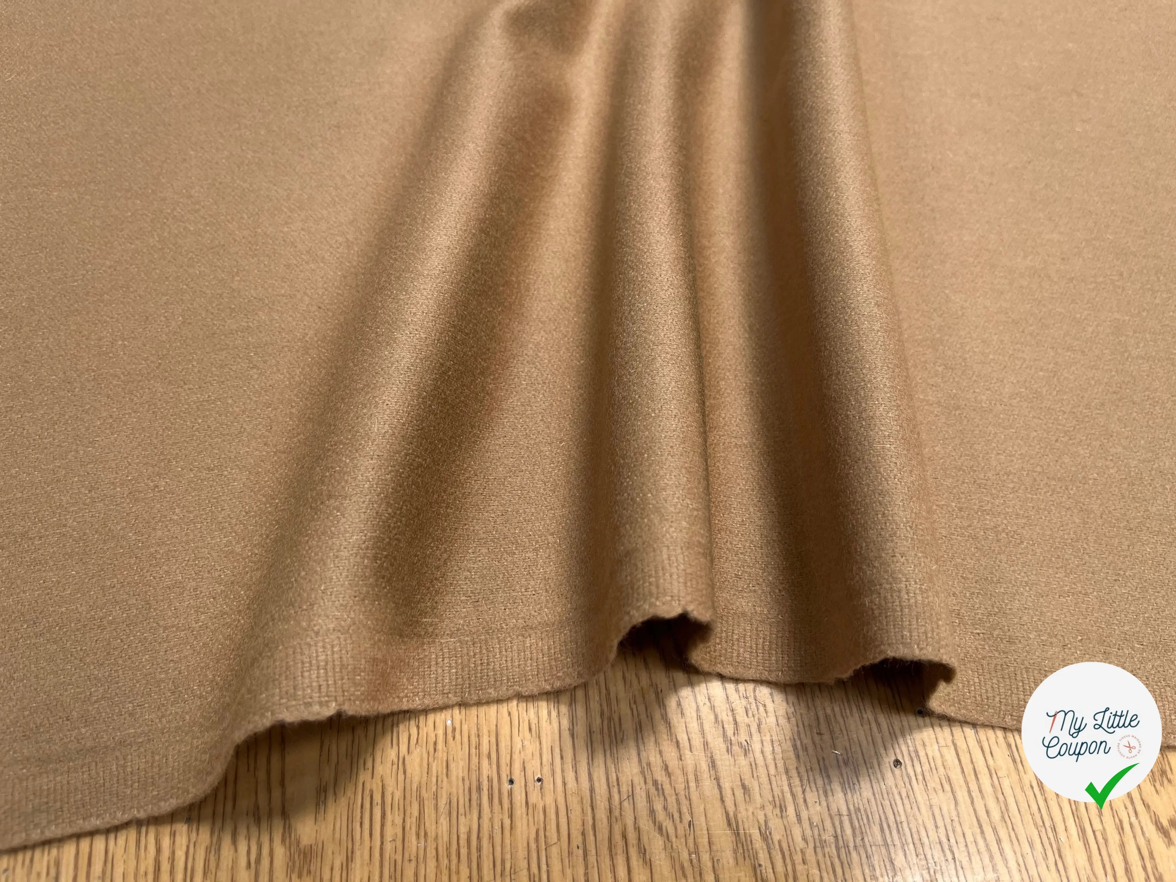 LAINAGE CABAN CARAMEL 80% LAINE VIERGE - My Little Coupon