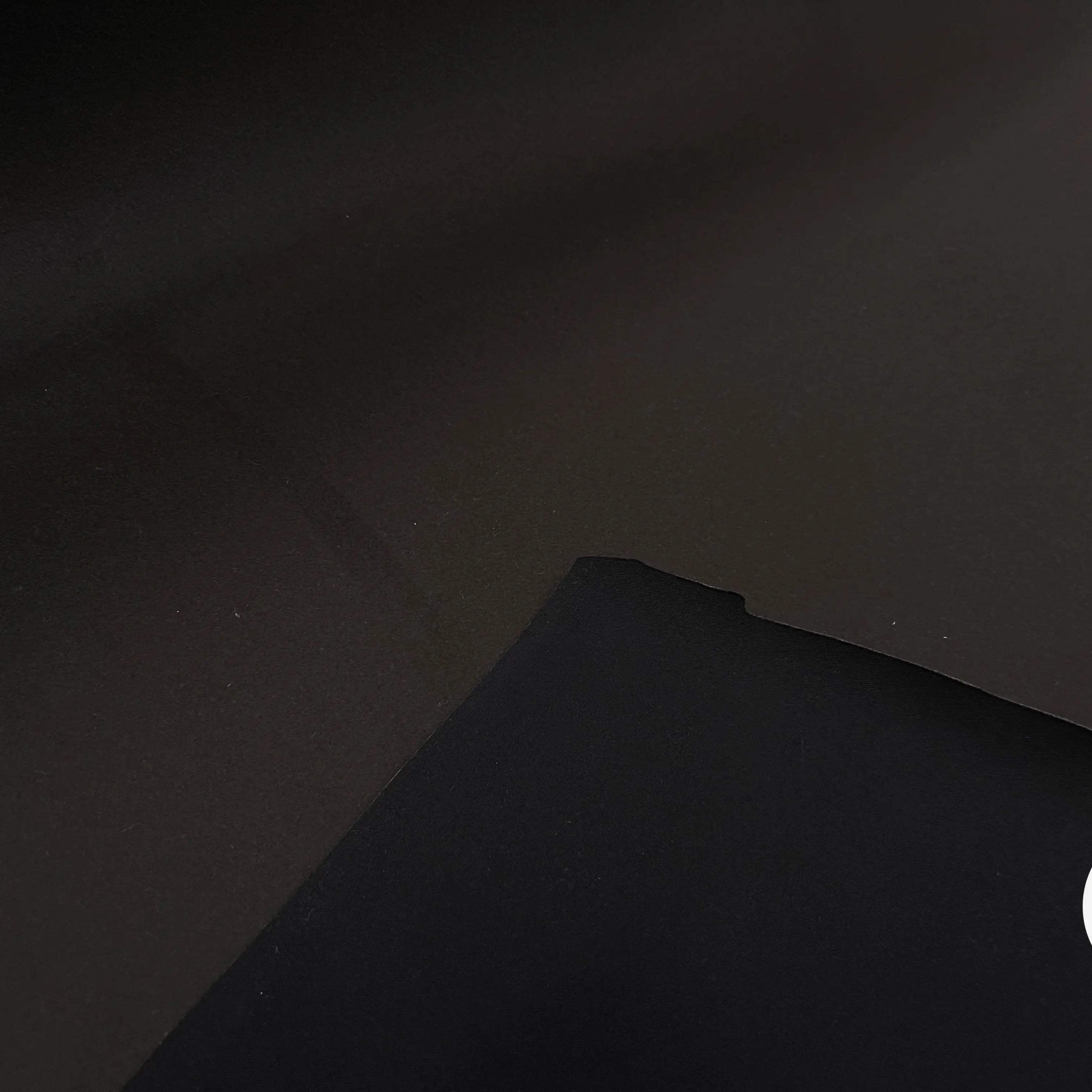 LAINAGE CABAN CONTRECOLLÉ NOIR & CHOCOLAT - My Little Coupon