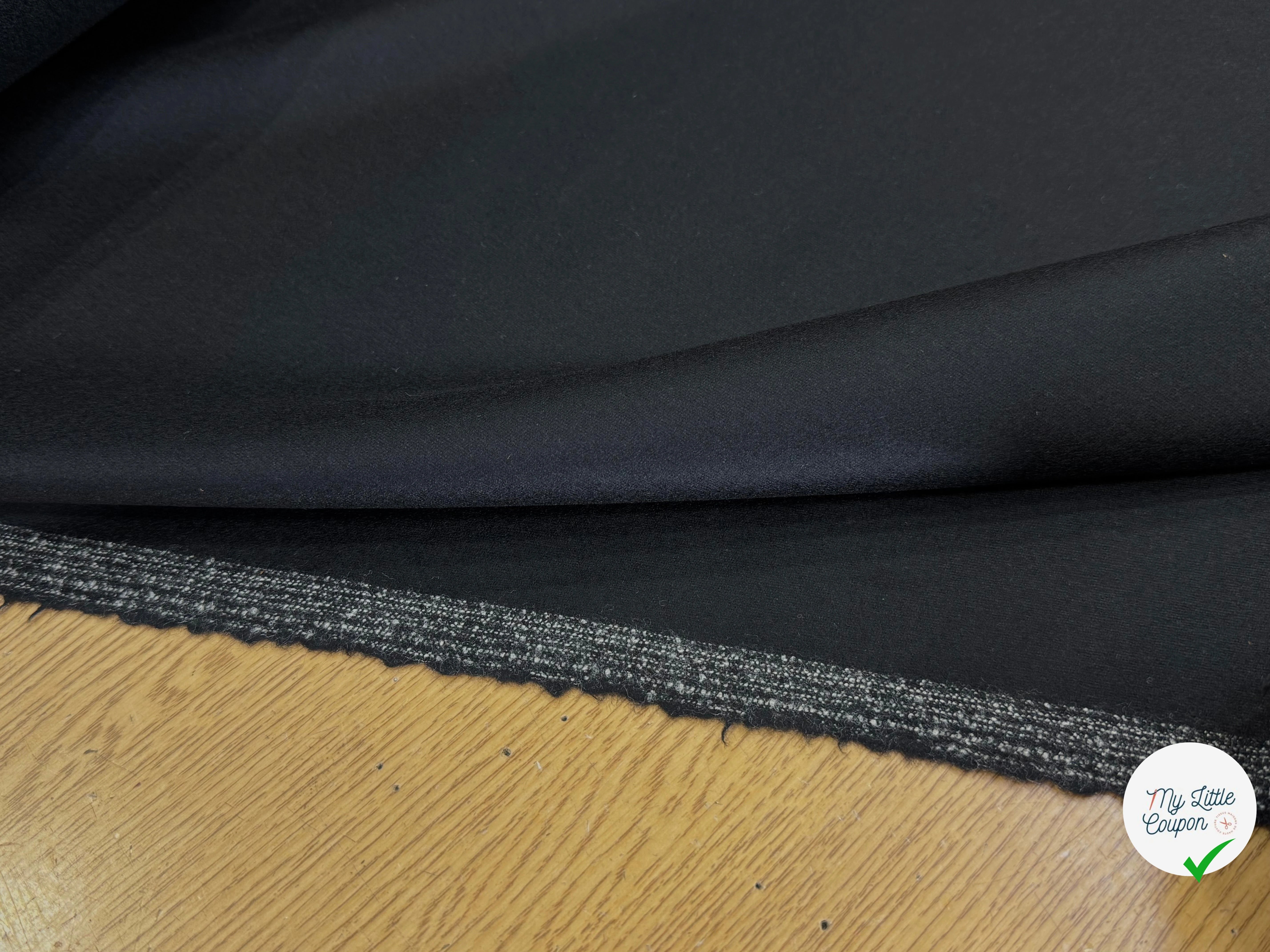 LAINAGE CABAN FIN NOIR 98% WV - My Little Coupon