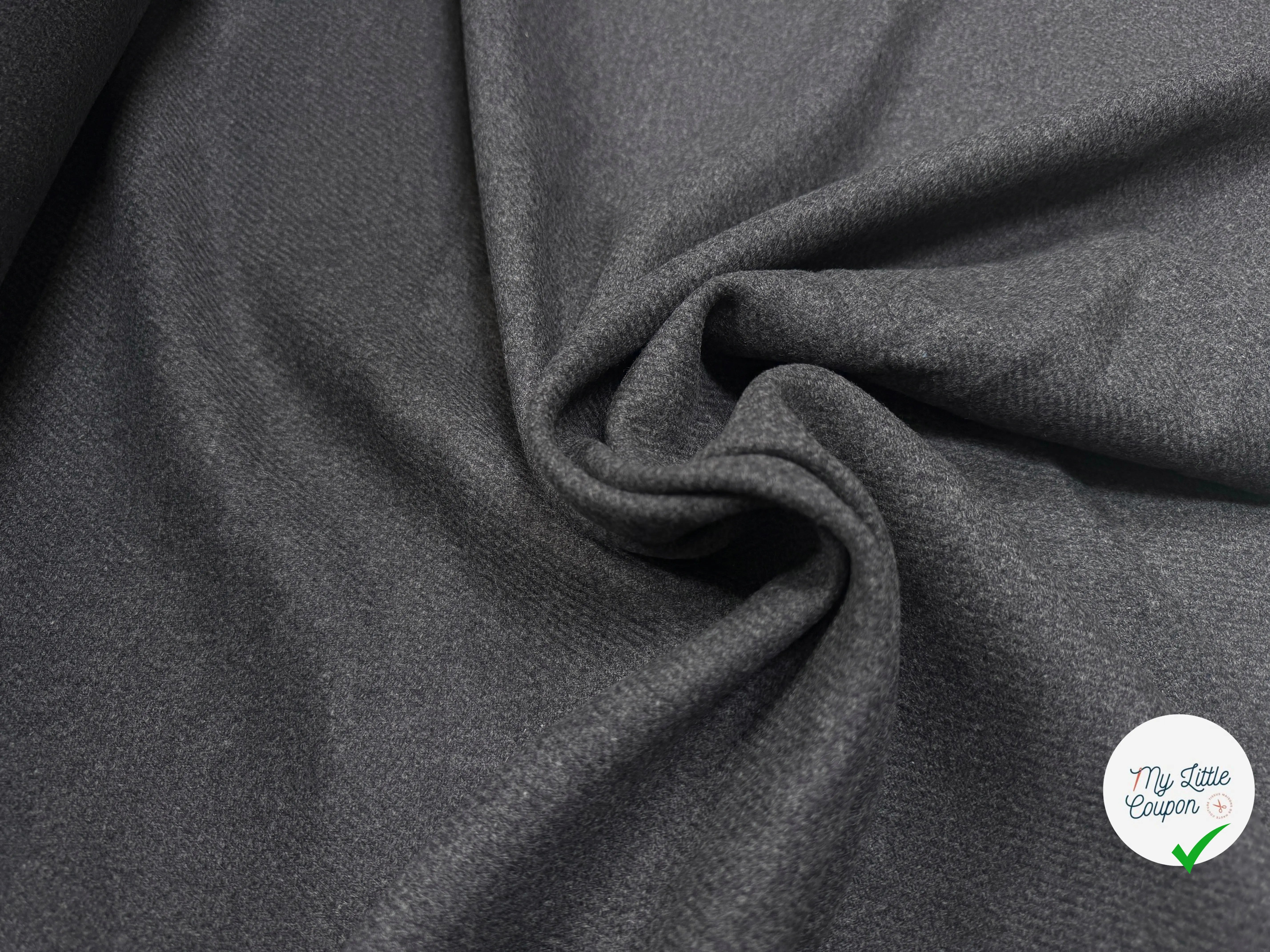 LAINAGE CABAN GRIS STRIÉ 87% LAINE - My Little Coupon