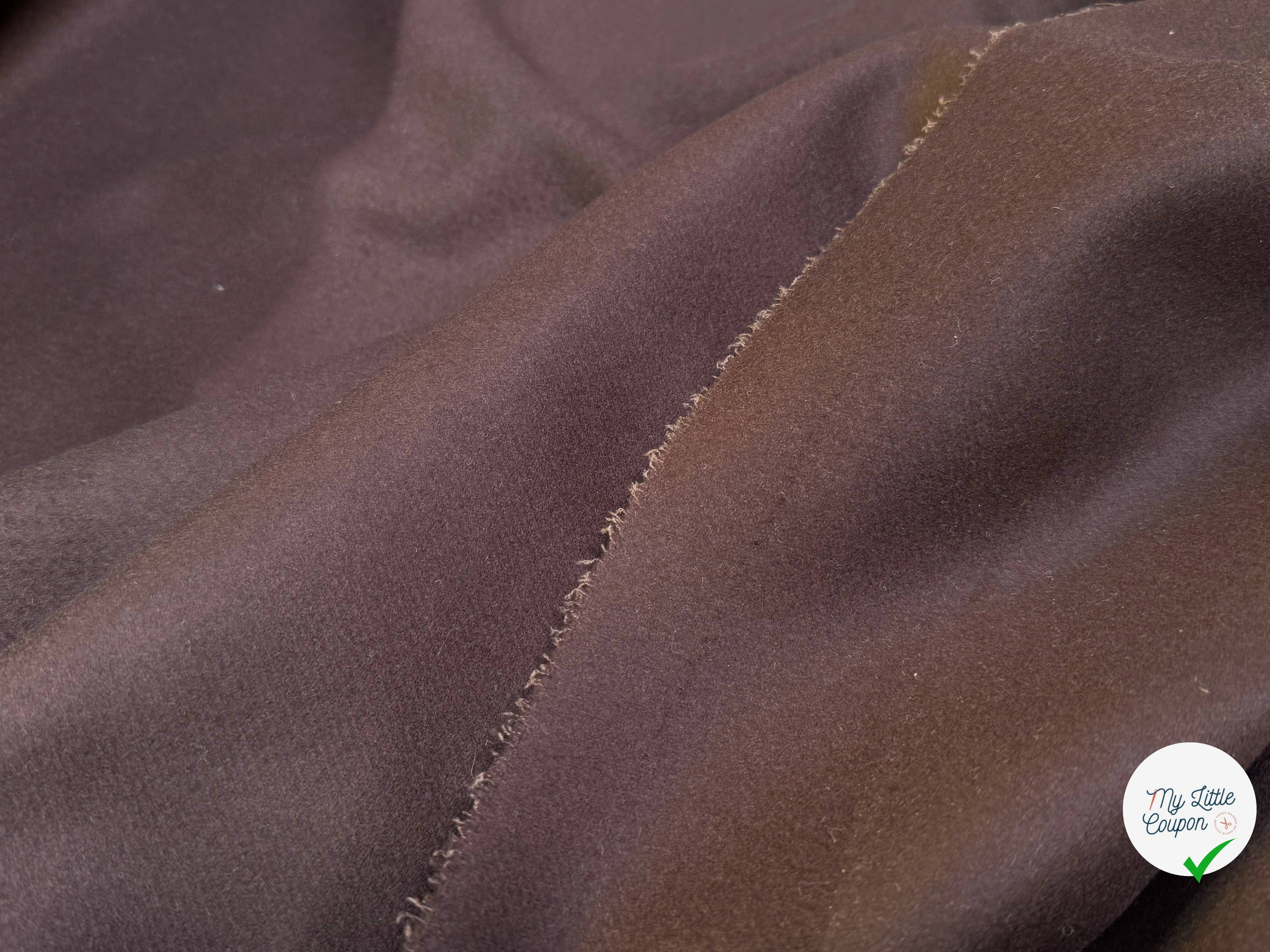 LAINAGE CABAN MARRON FONCÉ SUBLIME - My Little Coupon