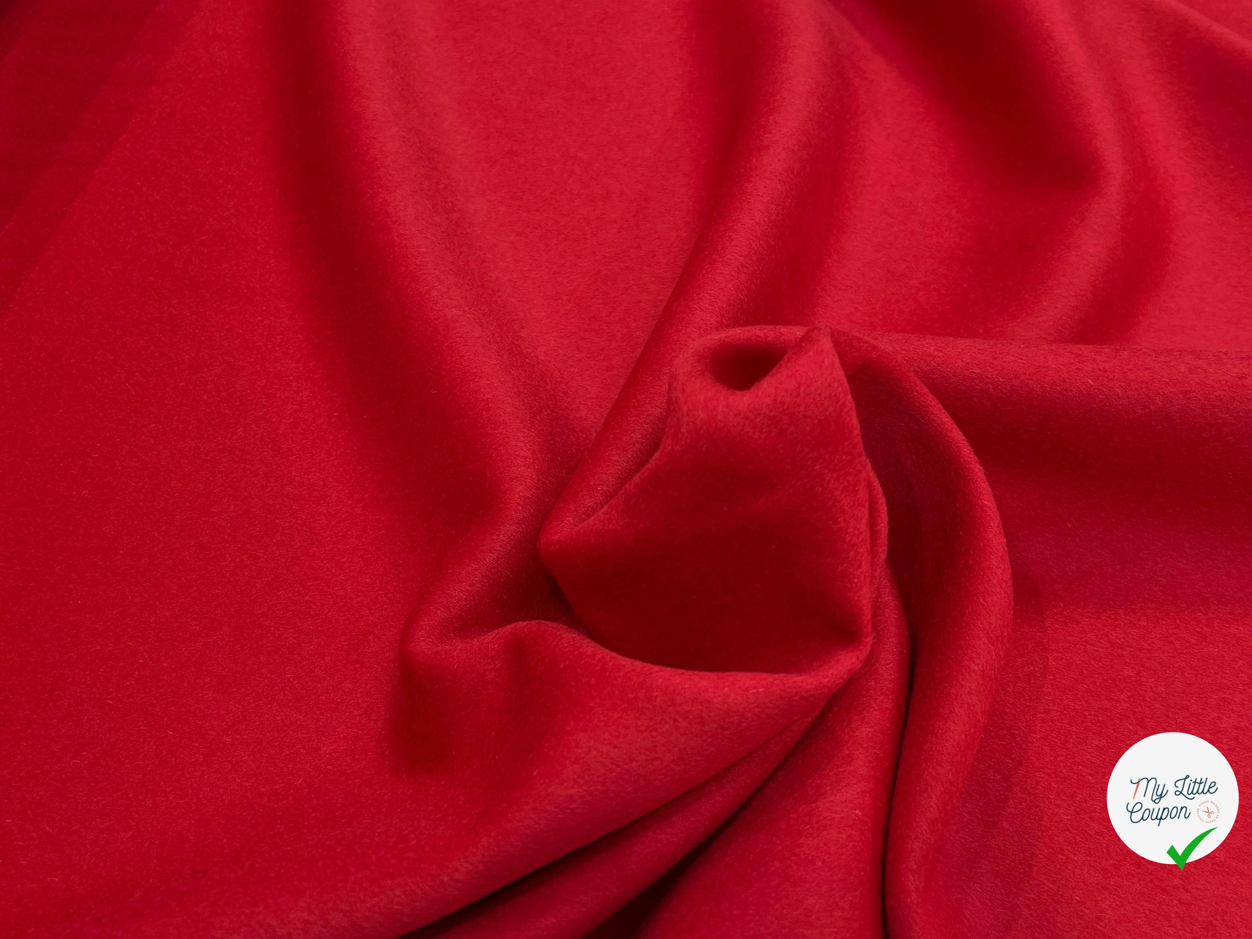 LAINAGE CABAN ROUGE LISSE - My Little Coupon