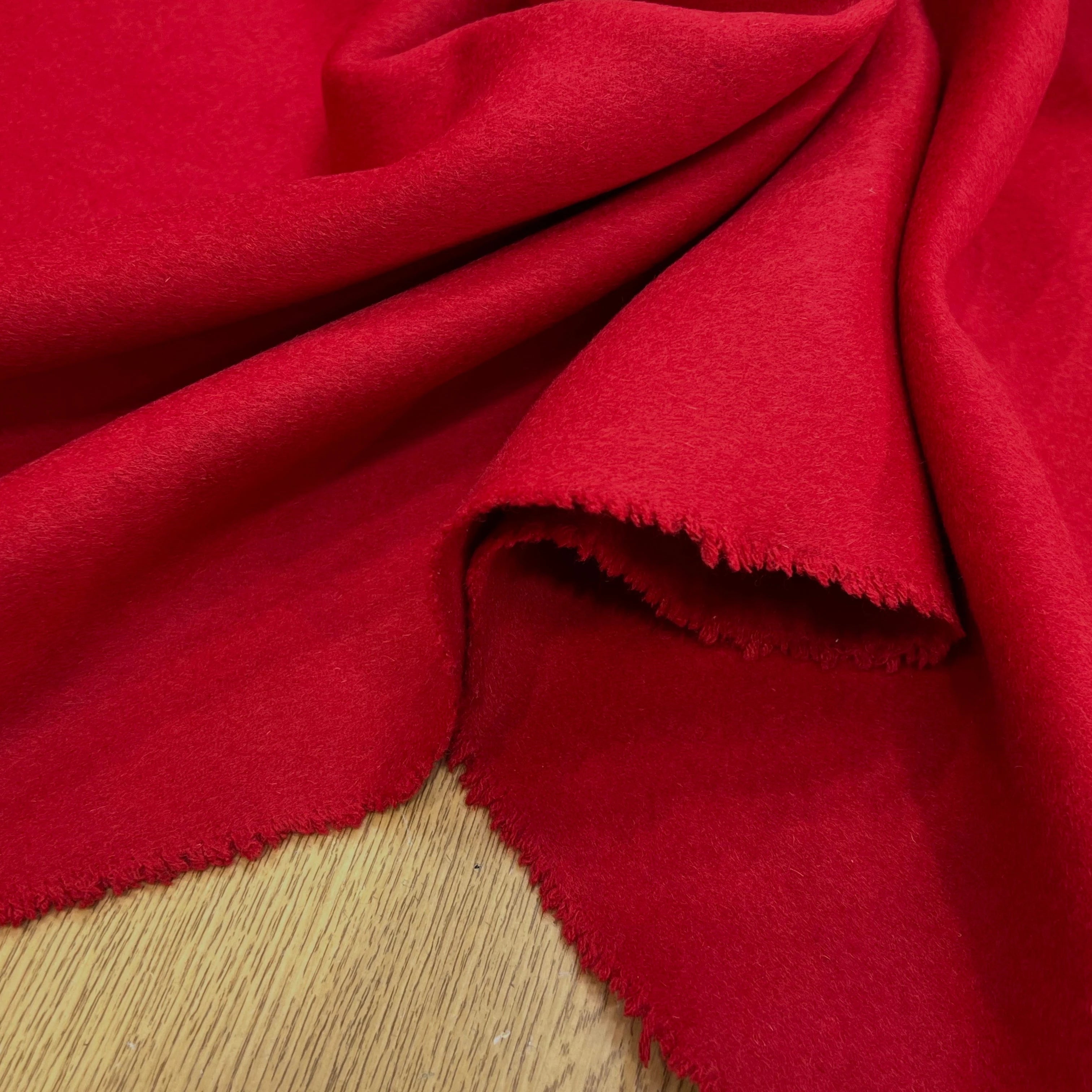 LAINAGE CABAN ROUGE LISSE - My Little Coupon