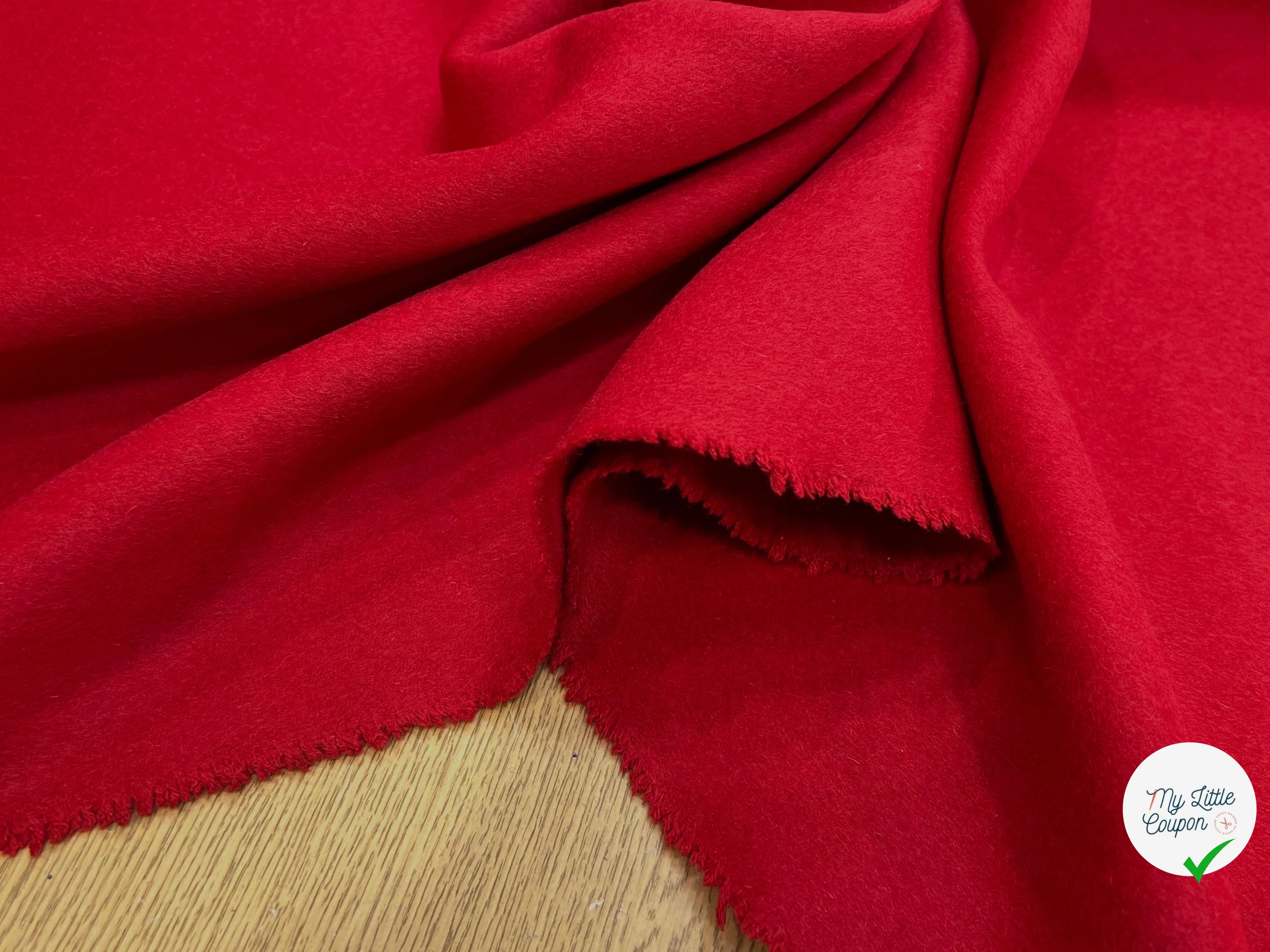 LAINAGE CABAN ROUGE LISSE - My Little Coupon