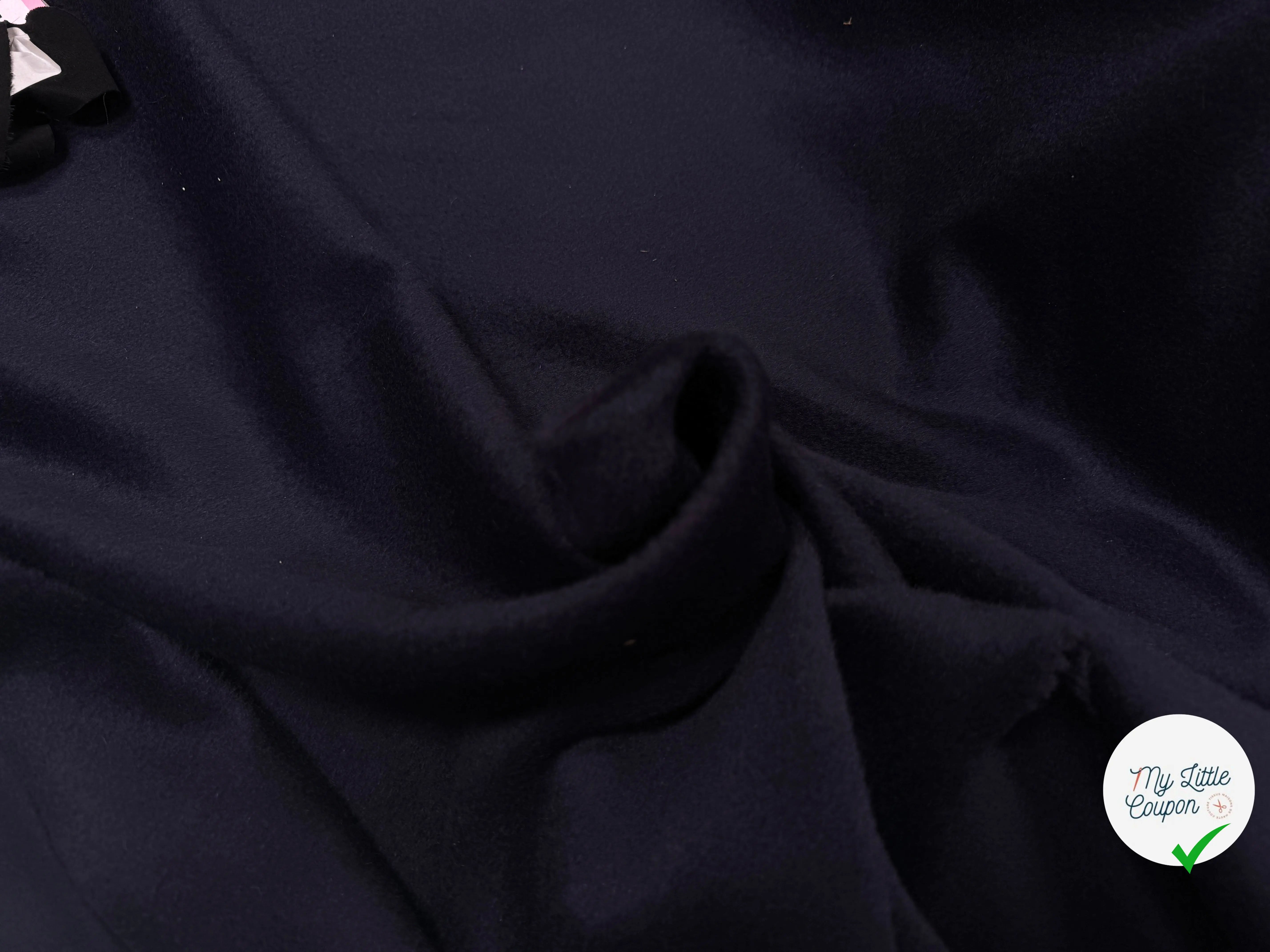 LAINAGE CACHEMIRE THERMOCOLLE BLEU NUITÂ - My Little Coupon